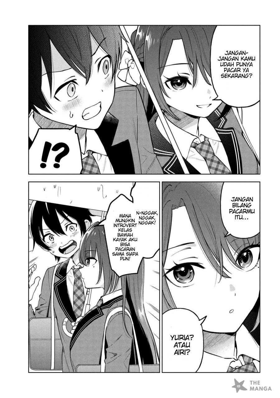 Inkyā no ore ga sekigae de S-kyū bishoujo ni kakomaretara himitsu no kankei ga hajimatta Chapter 3 - halaman 16