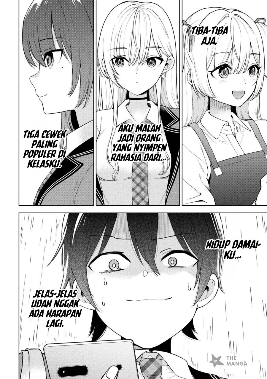 Inkyā no ore ga sekigae de S-kyū bishoujo ni kakomaretara himitsu no kankei ga hajimatta Chapter 3 - halaman 33