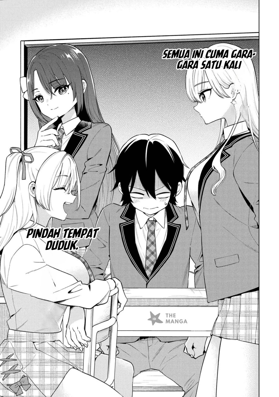 Inkyā no ore ga sekigae de S-kyū bishoujo ni kakomaretara himitsu no kankei ga hajimatta Chapter 3 - halaman 34