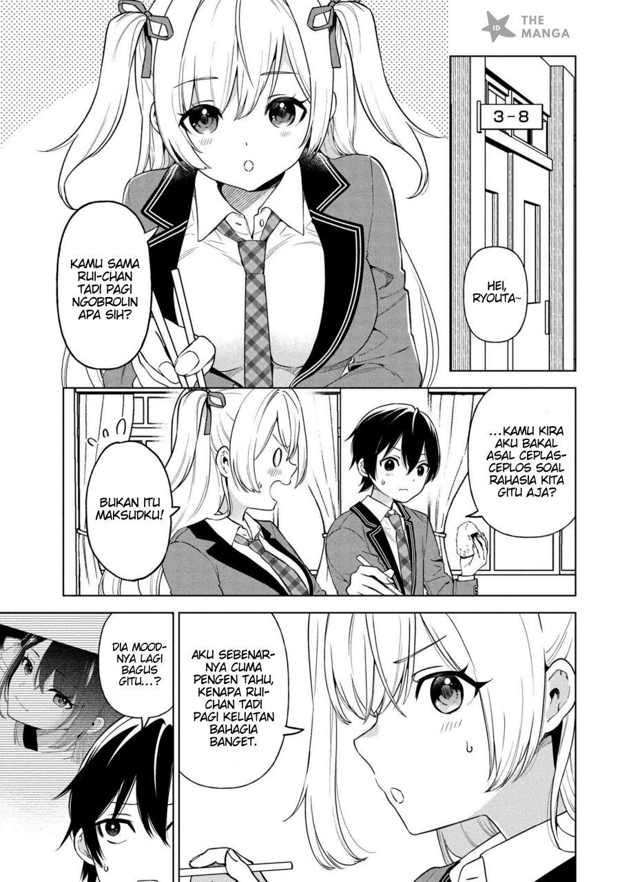 Inkyā no ore ga sekigae de S-kyū bishoujo ni kakomaretara himitsu no kankei ga hajimatta Chapter 3 - halaman 8