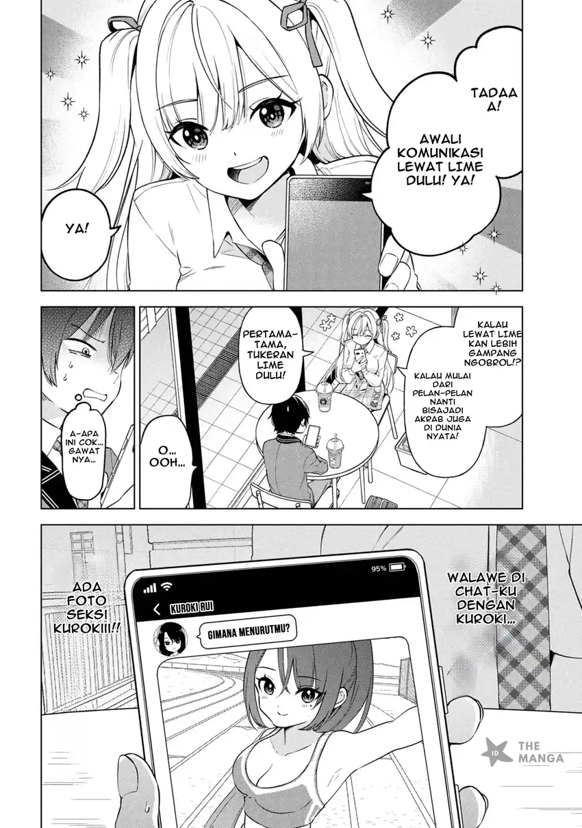 Inkyā no ore ga sekigae de S-kyū bishoujo ni kakomaretara himitsu no kankei ga hajimatta Chapter 5 - halaman 9