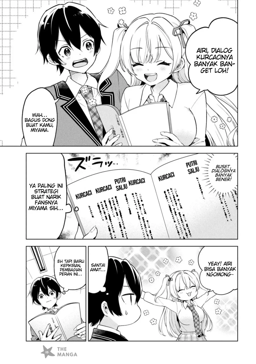 Inkyā no ore ga sekigae de S-kyū bishoujo ni kakomaretara himitsu no kankei ga hajimatta Chapter 9 - halaman 12