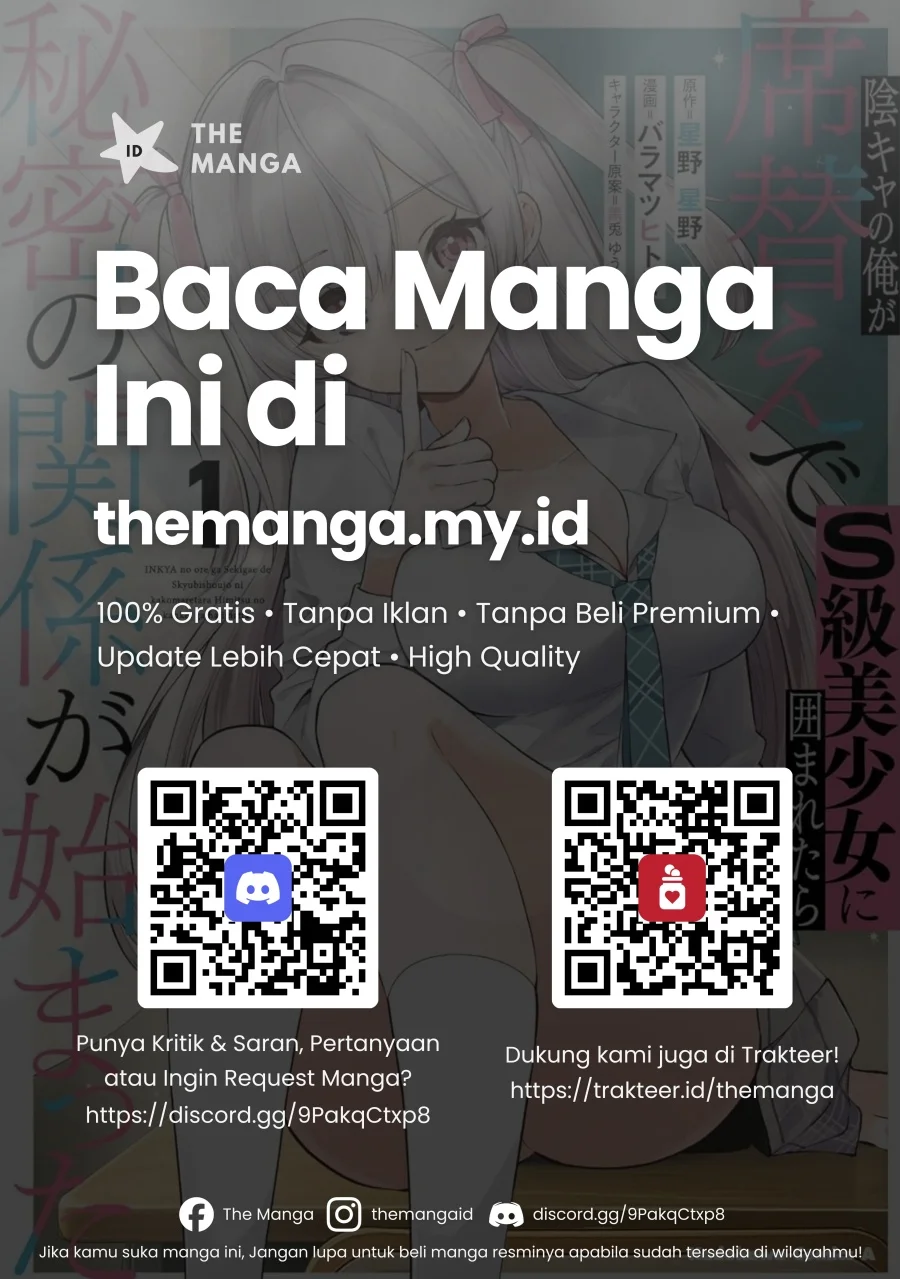 Inkyā no ore ga sekigae de S-kyū bishoujo ni kakomaretara himitsu no kankei ga hajimatta Chapter 9 - halaman 30