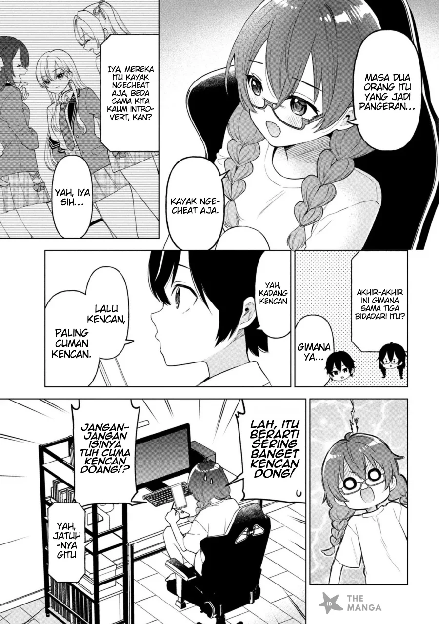 Inkyā no ore ga sekigae de S-kyū bishoujo ni kakomaretara himitsu no kankei ga hajimatta Chapter 9 - halaman 4