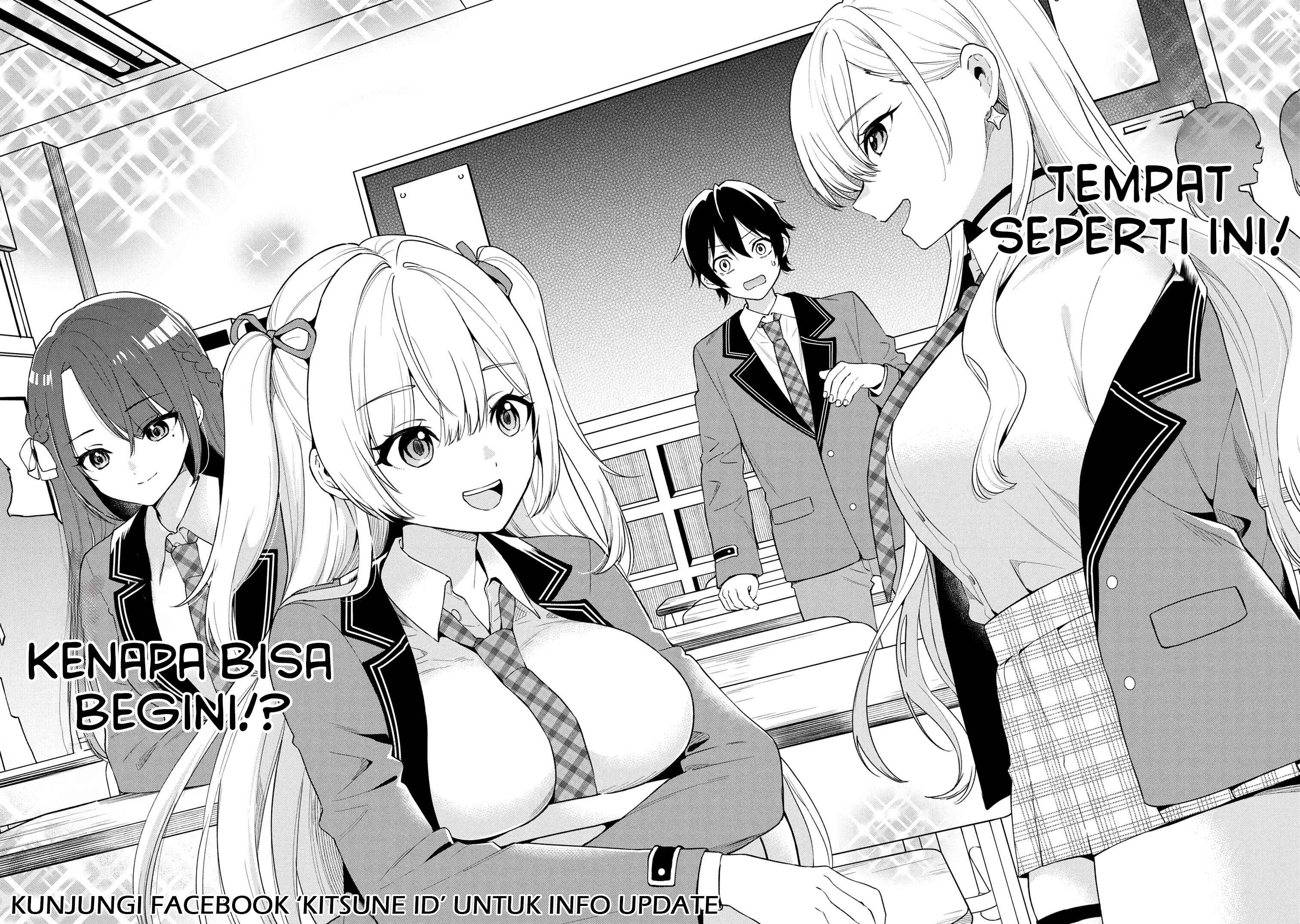 Inkya no Ore ga Sekigae de S-kyuu Bishoujo ni Kakomaretara Himitsu no Kankei ga Hajimatta. Chapter 1 - halaman 10
