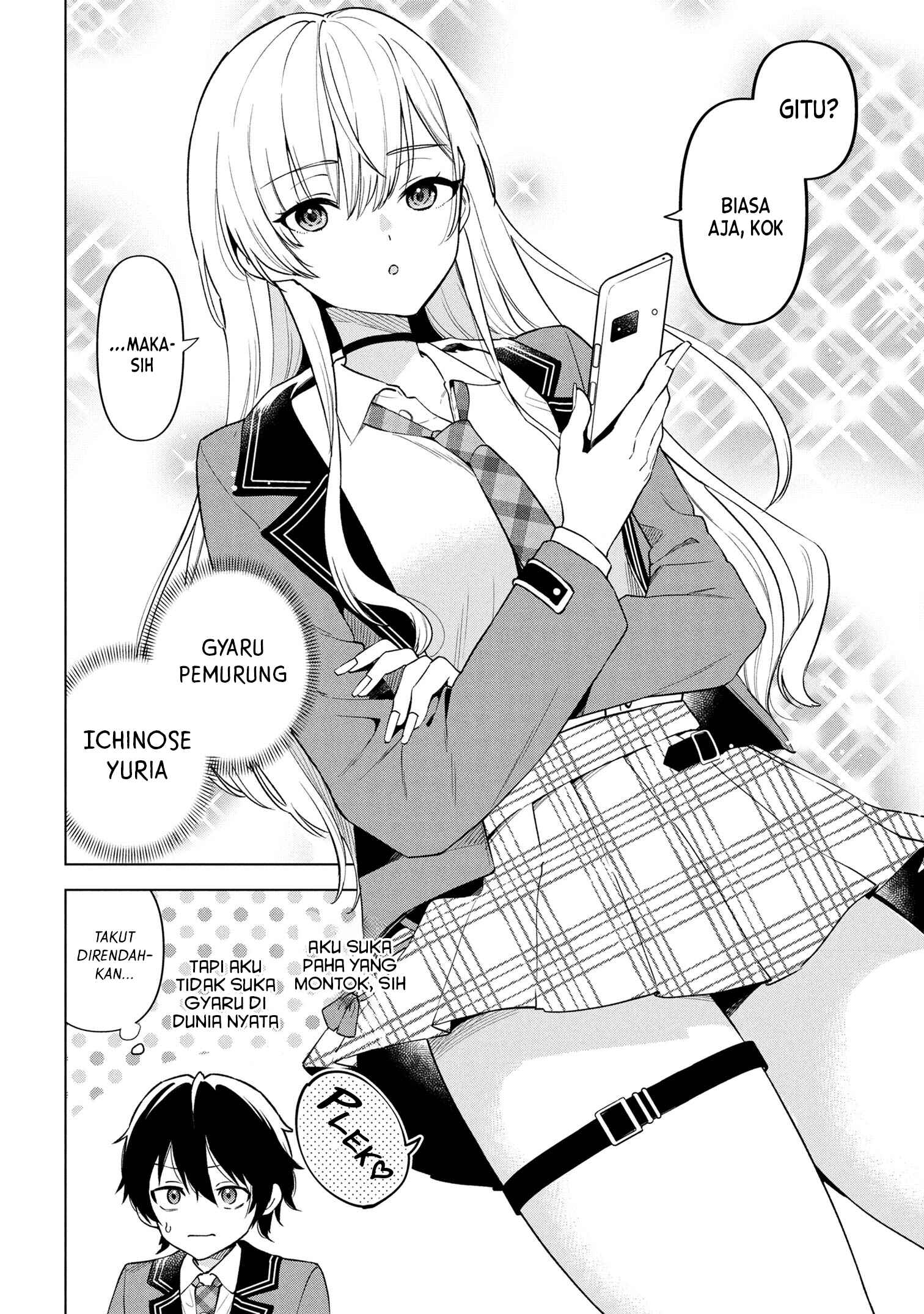 Inkya no Ore ga Sekigae de S-kyuu Bishoujo ni Kakomaretara Himitsu no Kankei ga Hajimatta. Chapter 1 - halaman 13