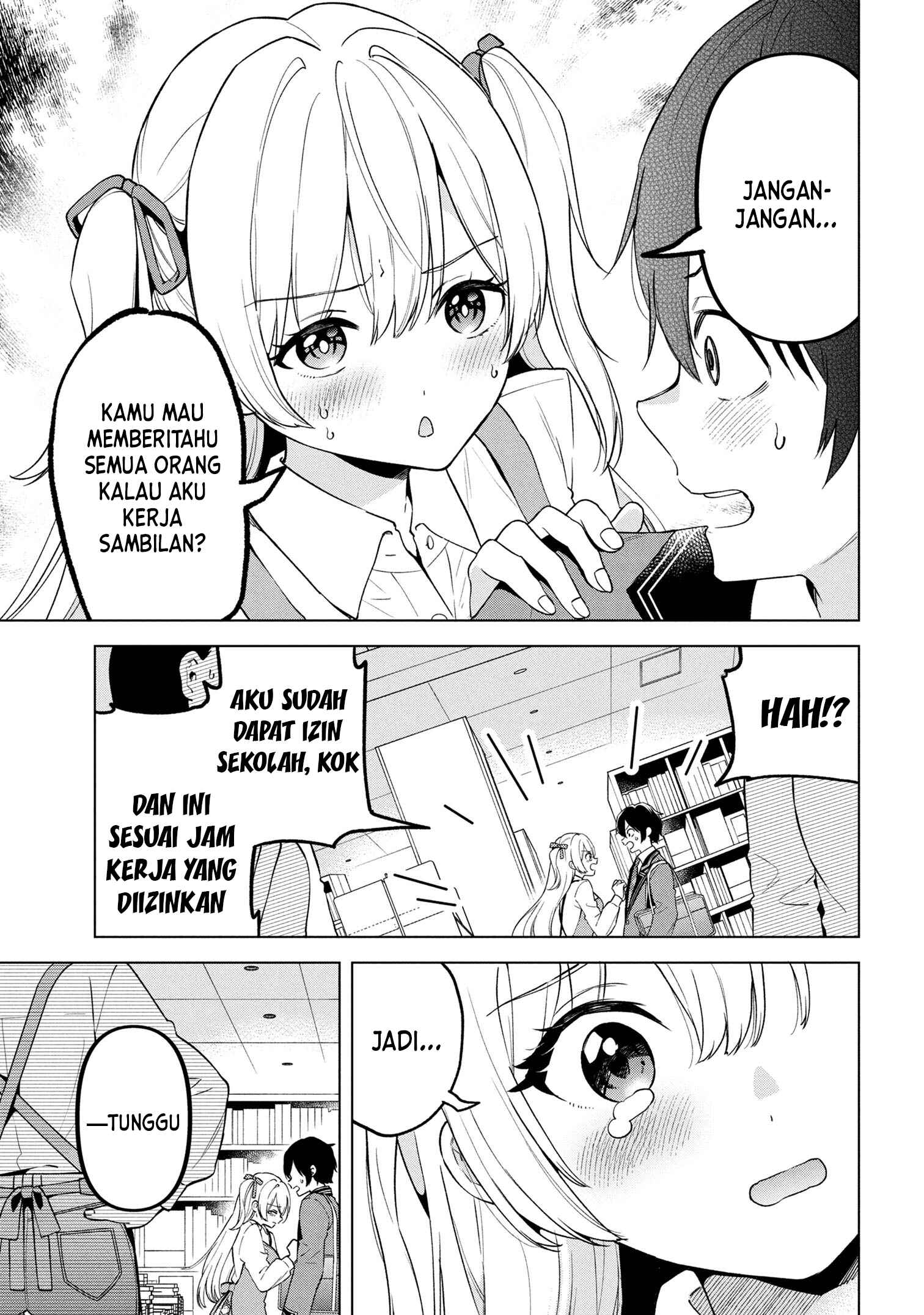 Inkya no Ore ga Sekigae de S-kyuu Bishoujo ni Kakomaretara Himitsu no Kankei ga Hajimatta. Chapter 1 - halaman 28