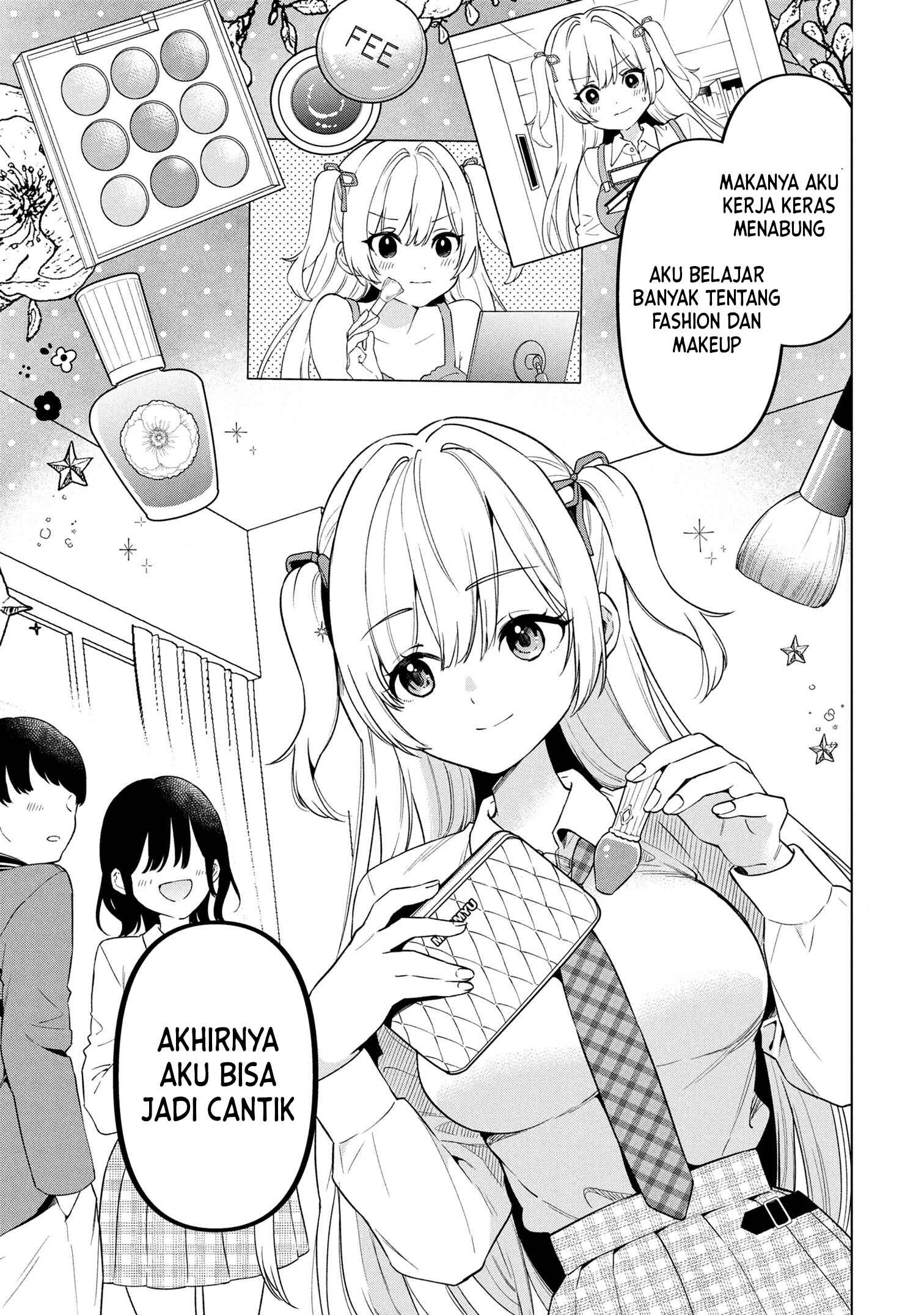 Inkya no Ore ga Sekigae de S-kyuu Bishoujo ni Kakomaretara Himitsu no Kankei ga Hajimatta. Chapter 1 - halaman 34