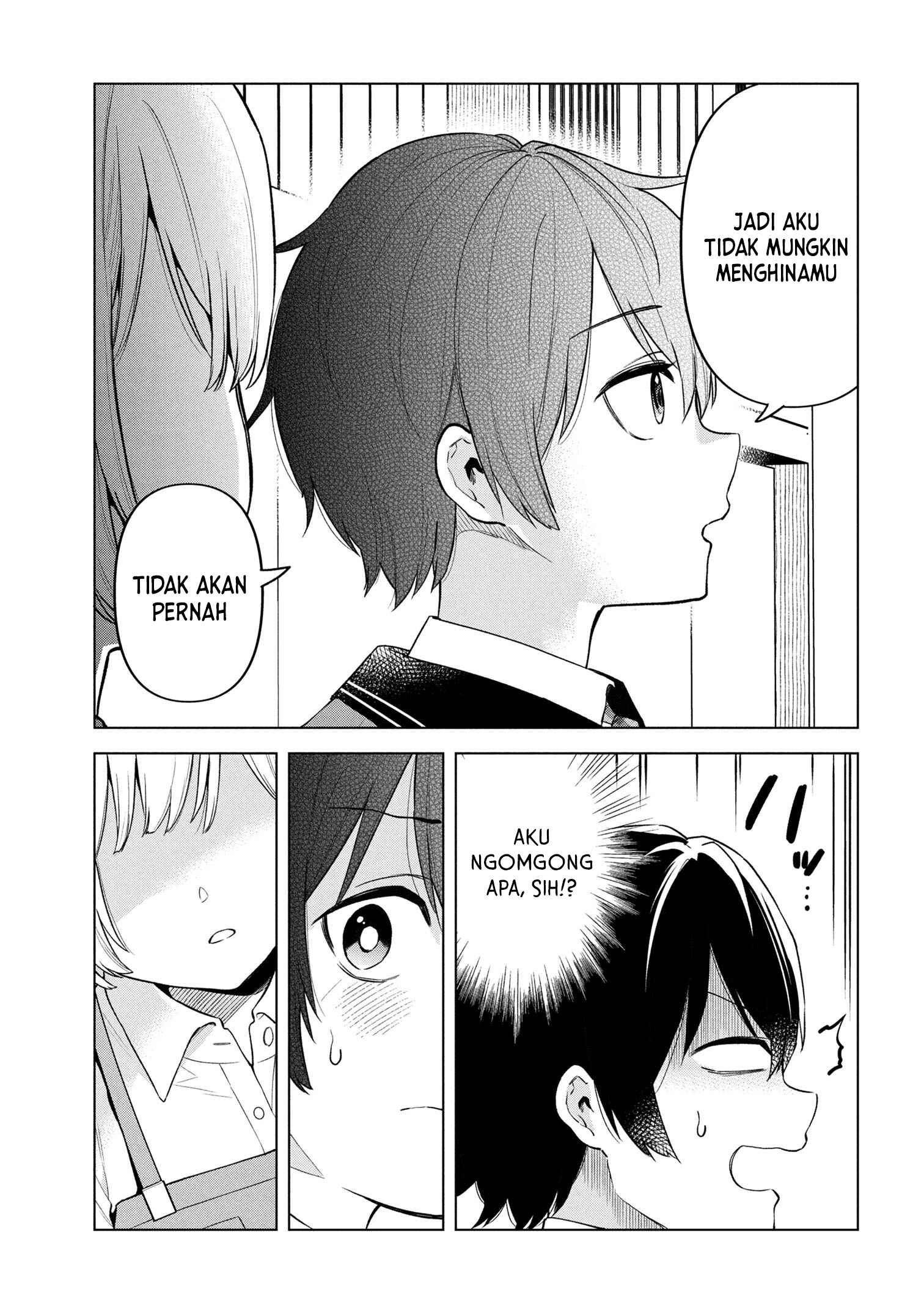 Inkya no Ore ga Sekigae de S-kyuu Bishoujo ni Kakomaretara Himitsu no Kankei ga Hajimatta. Chapter 1 - halaman 38