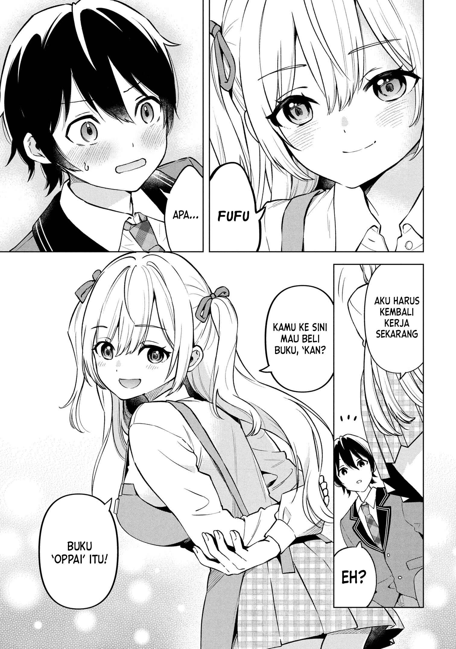 Inkya no Ore ga Sekigae de S-kyuu Bishoujo ni Kakomaretara Himitsu no Kankei ga Hajimatta. Chapter 1 - halaman 40