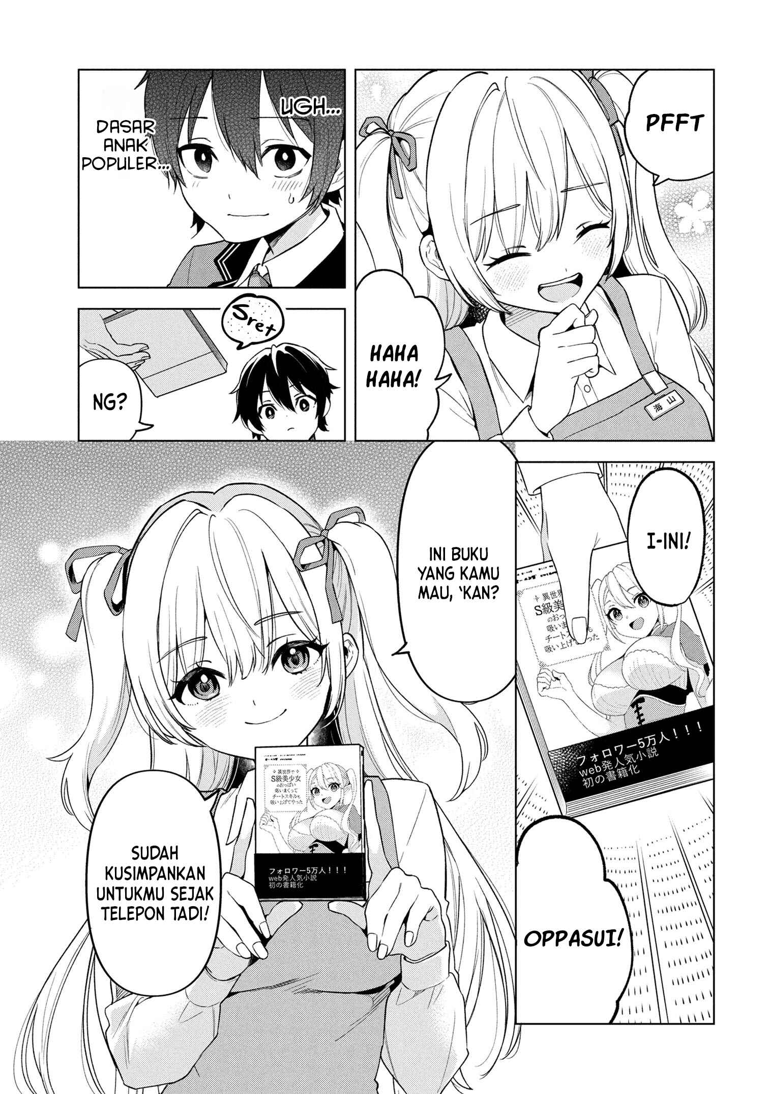 Inkya no Ore ga Sekigae de S-kyuu Bishoujo ni Kakomaretara Himitsu no Kankei ga Hajimatta. Chapter 1 - halaman 42