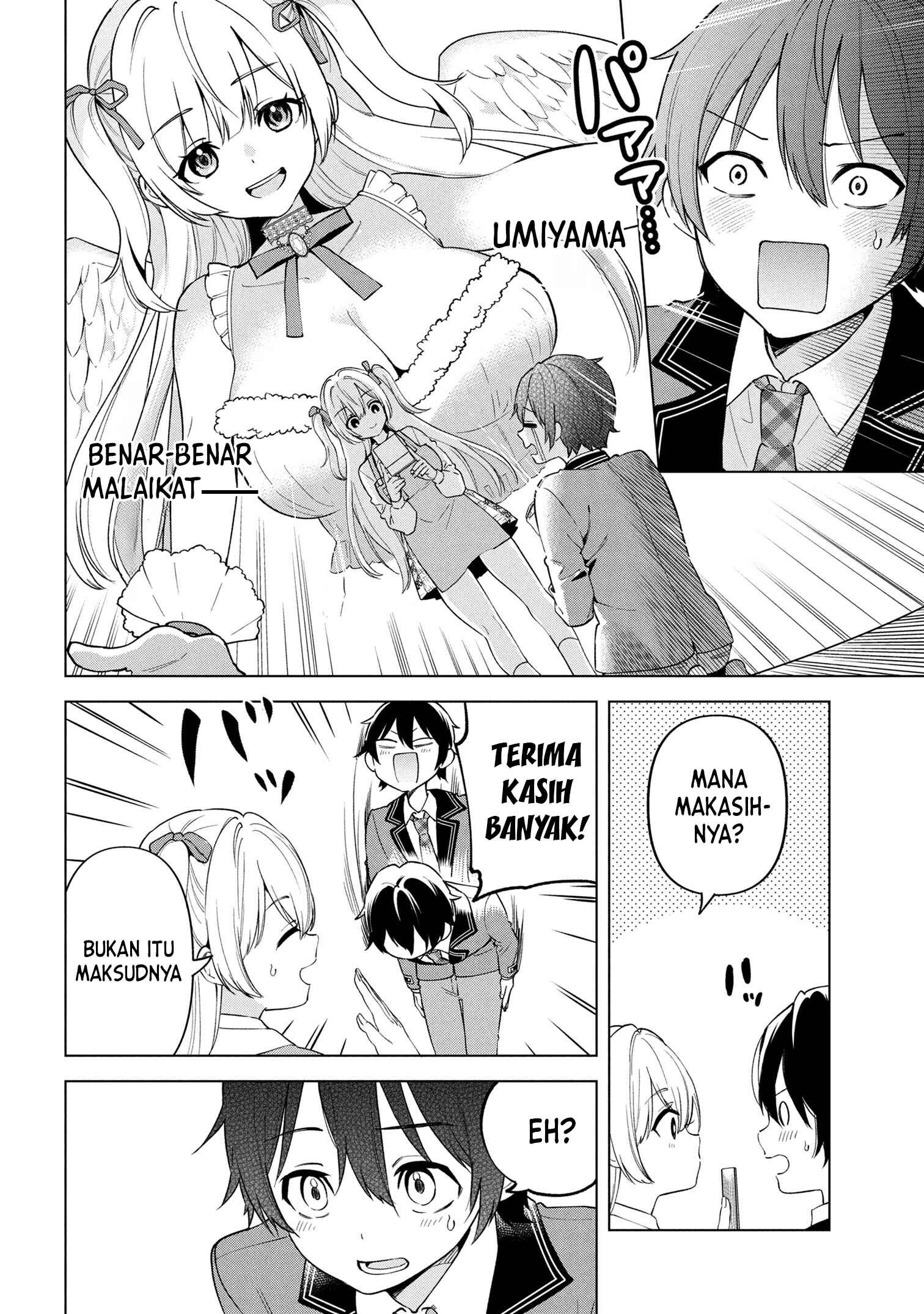 Inkya no Ore ga Sekigae de S-kyuu Bishoujo ni Kakomaretara Himitsu no Kankei ga Hajimatta. Chapter 1 - halaman 43
