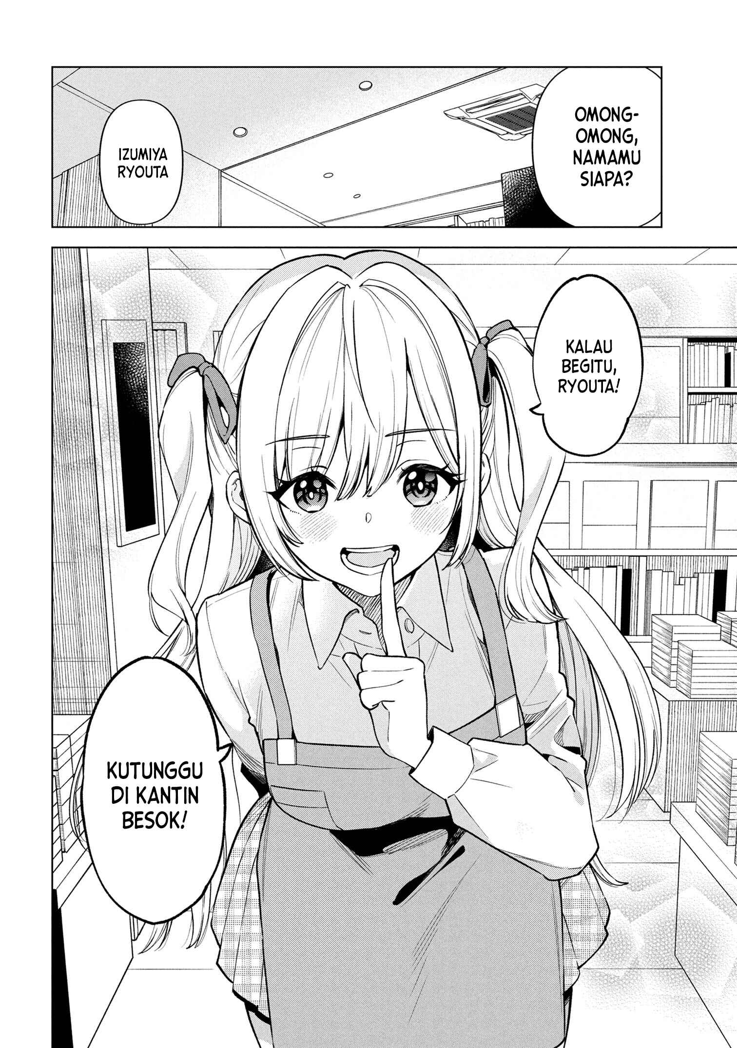 Inkya no Ore ga Sekigae de S-kyuu Bishoujo ni Kakomaretara Himitsu no Kankei ga Hajimatta. Chapter 1 - halaman 45