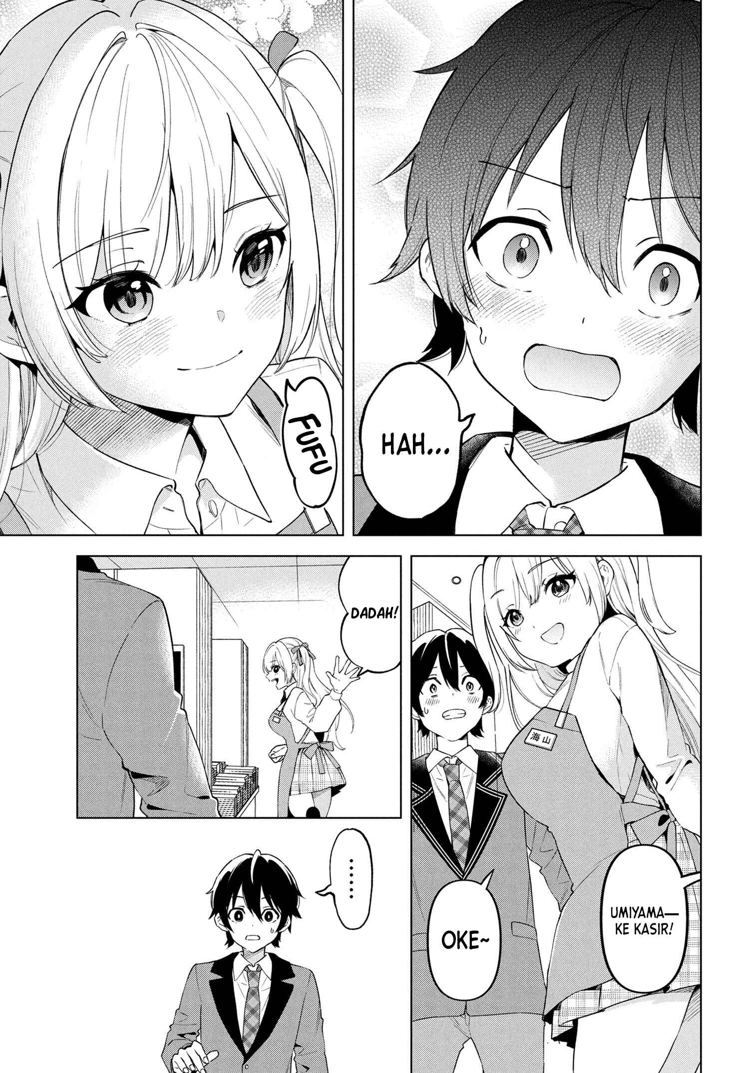 Inkya no Ore ga Sekigae de S-kyuu Bishoujo ni Kakomaretara Himitsu no Kankei ga Hajimatta. Chapter 1 - halaman 46
