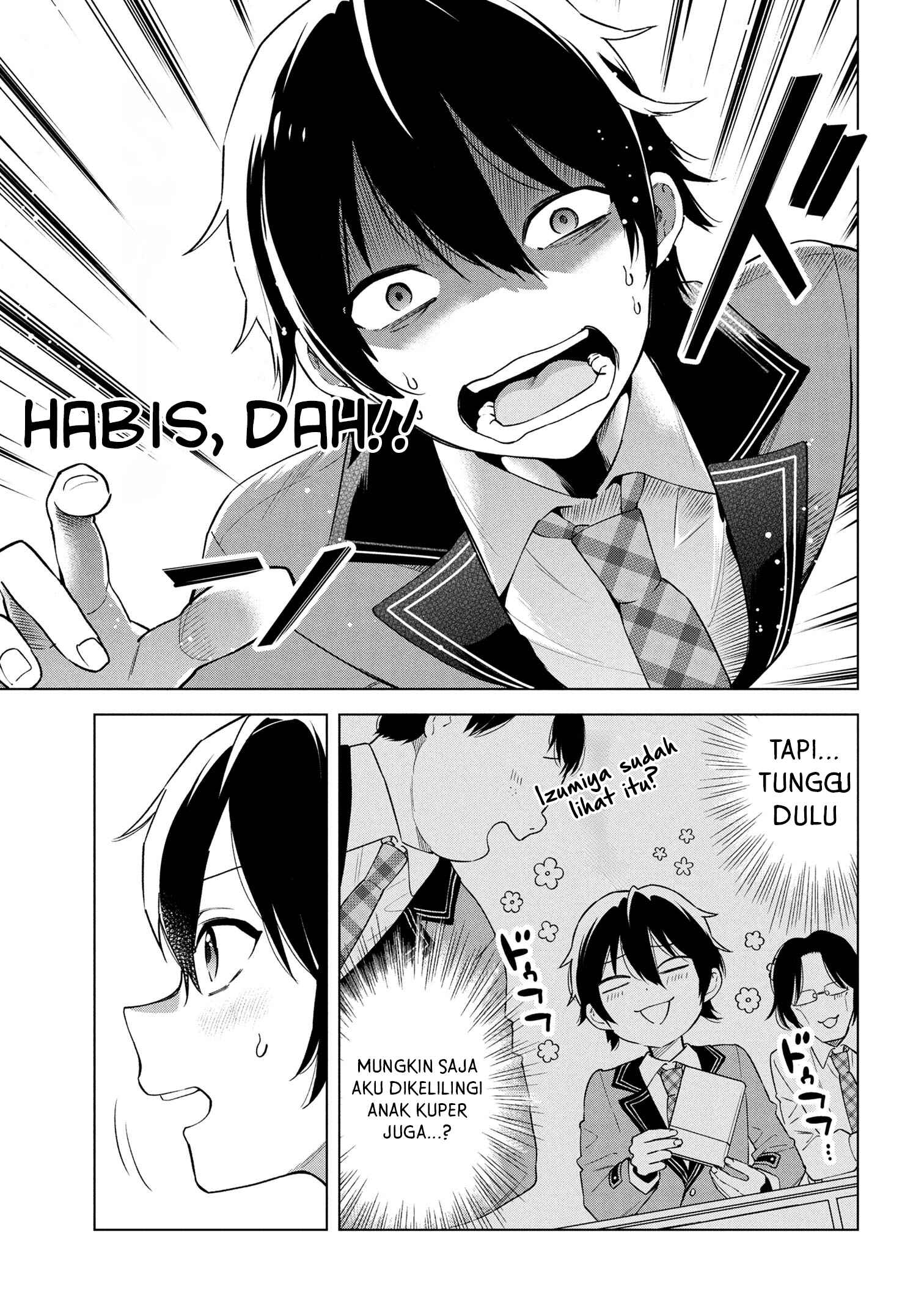 Inkya no Ore ga Sekigae de S-kyuu Bishoujo ni Kakomaretara Himitsu no Kankei ga Hajimatta. Chapter 1 - halaman 7