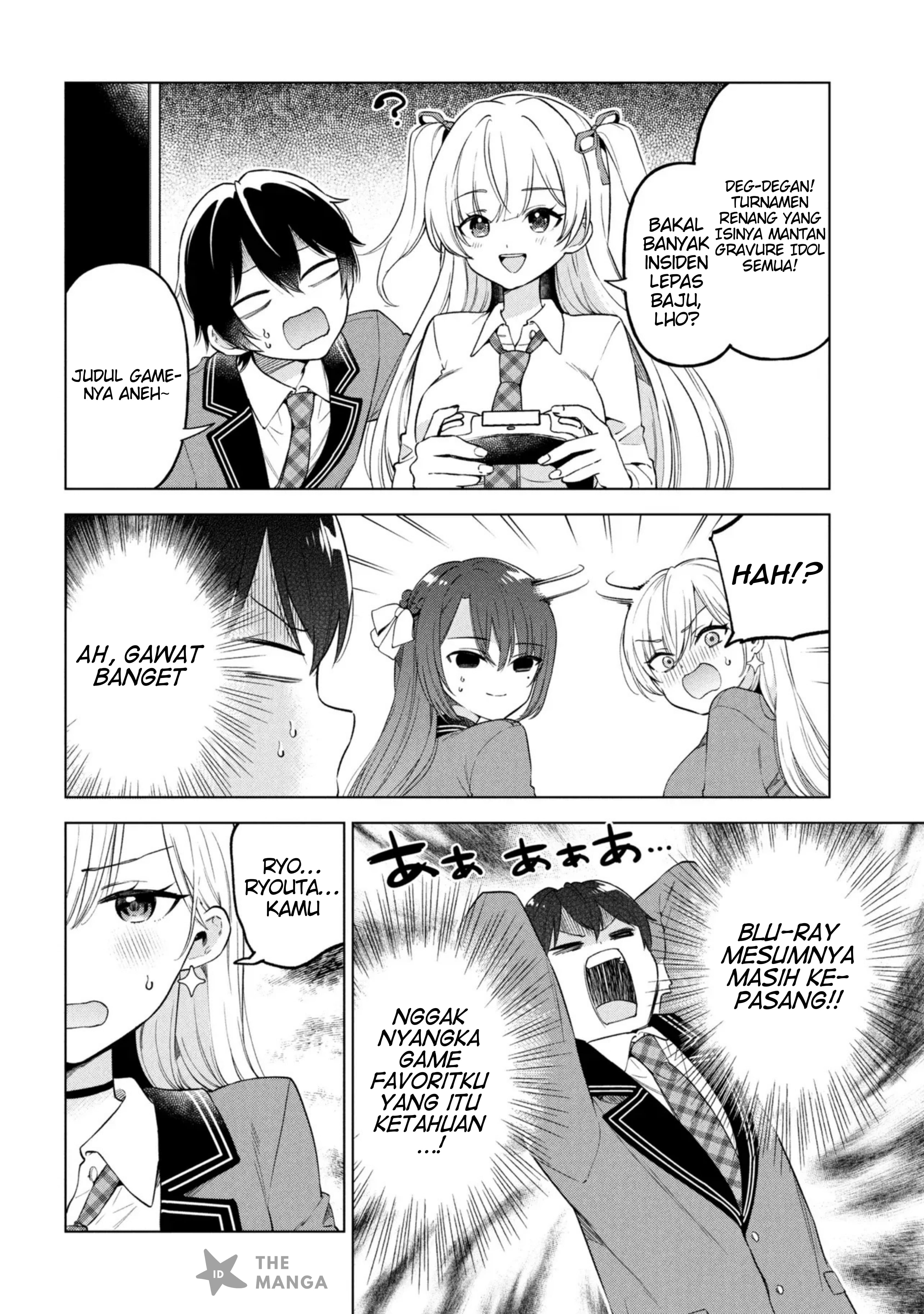 Inkya no Ore ga Sekigae de S-kyuu Bishoujo ni Kakomaretara Himitsu no Kankei ga Hajimatta. Chapter 10 - halaman 12