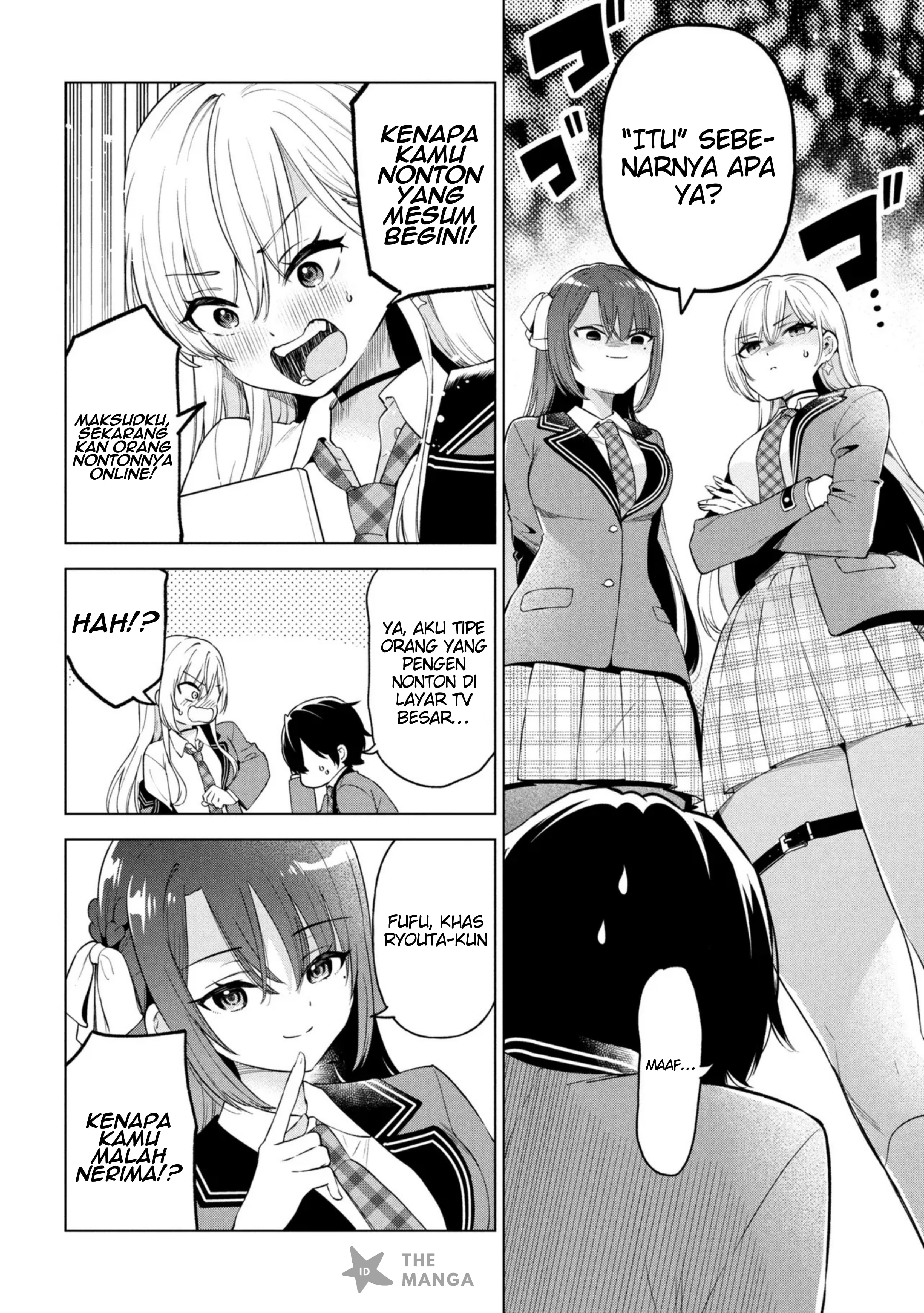 Inkya no Ore ga Sekigae de S-kyuu Bishoujo ni Kakomaretara Himitsu no Kankei ga Hajimatta. Chapter 10 - halaman 14