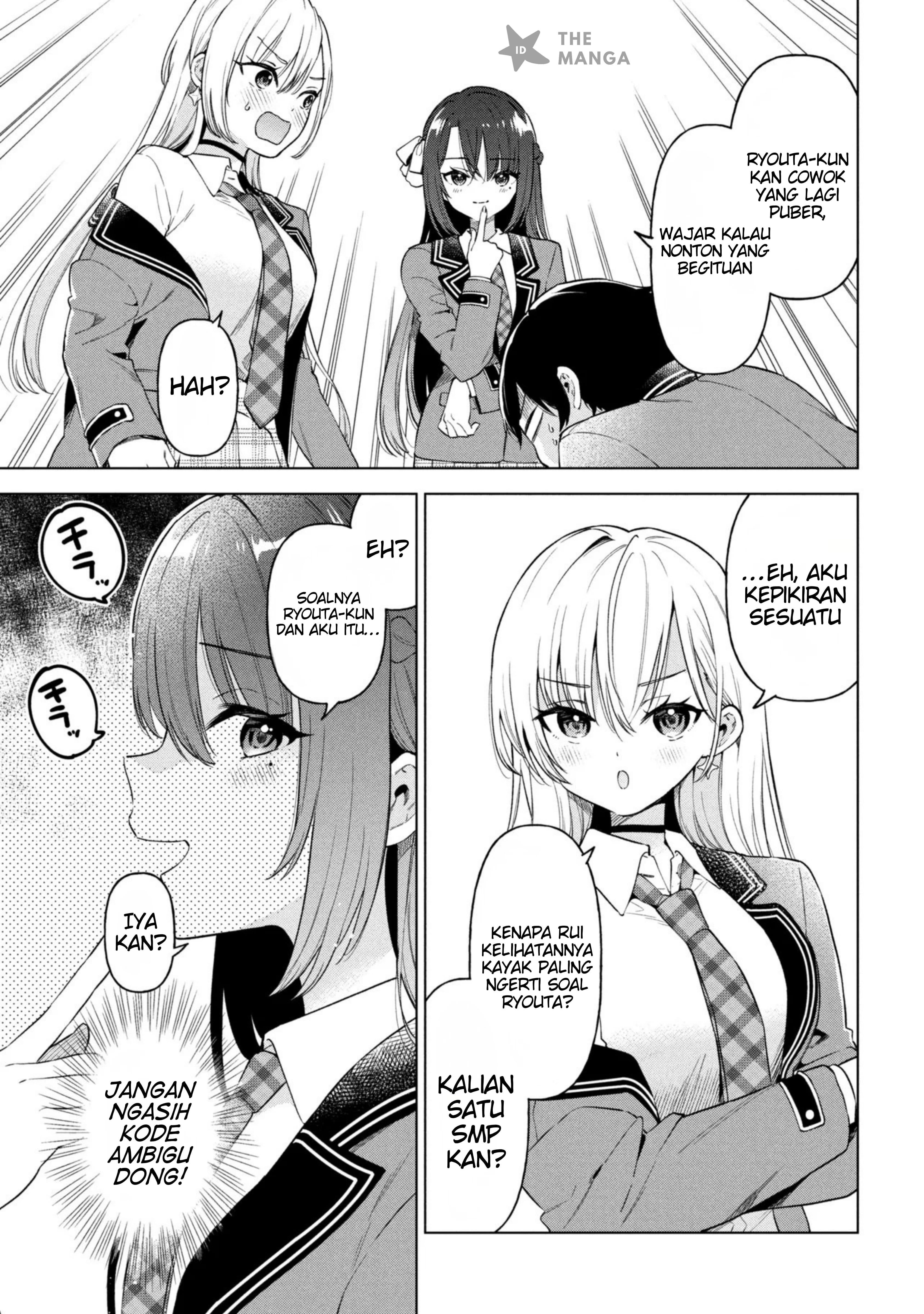 Inkya no Ore ga Sekigae de S-kyuu Bishoujo ni Kakomaretara Himitsu no Kankei ga Hajimatta. Chapter 10 - halaman 15