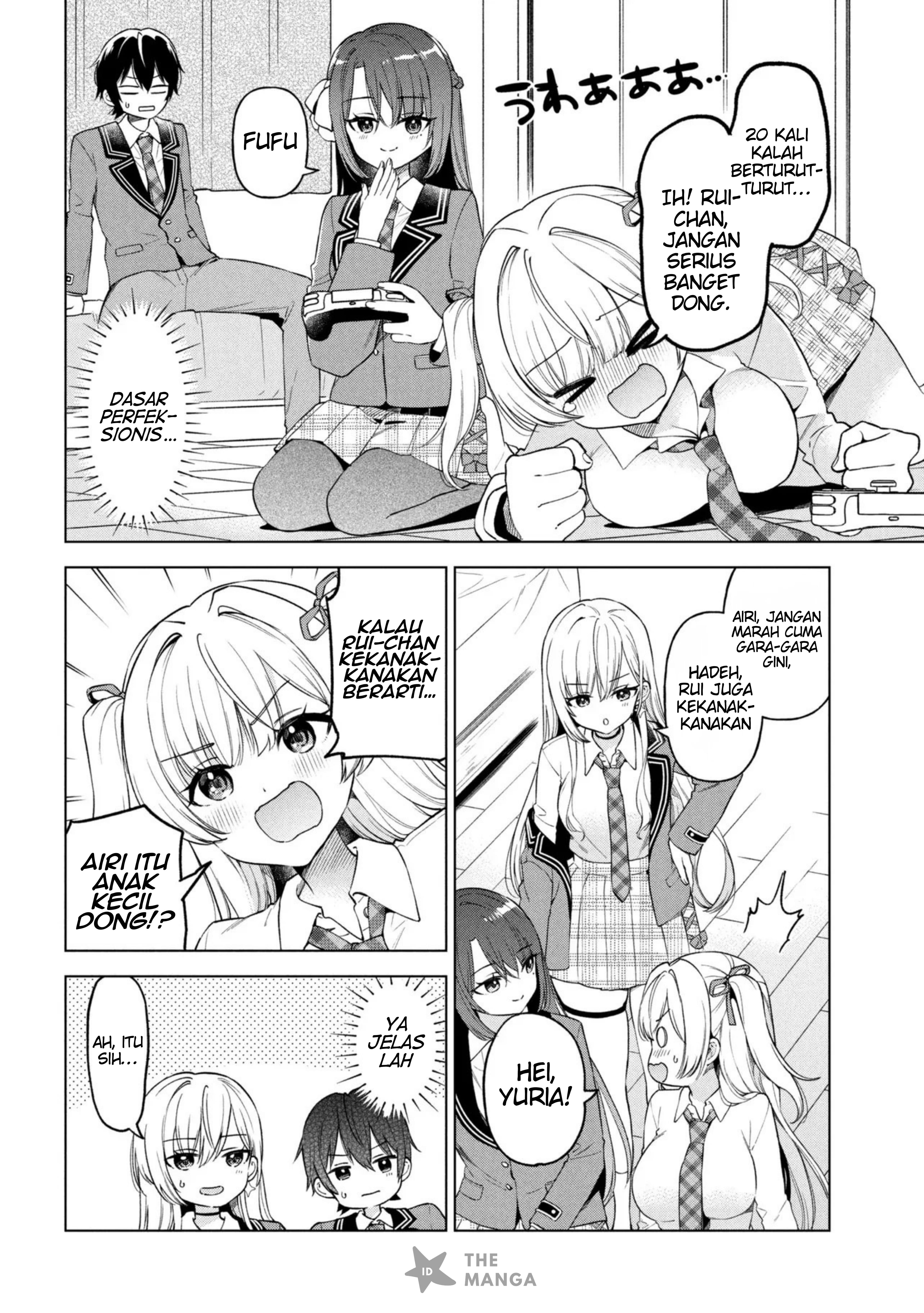 Inkya no Ore ga Sekigae de S-kyuu Bishoujo ni Kakomaretara Himitsu no Kankei ga Hajimatta. Chapter 10 - halaman 22