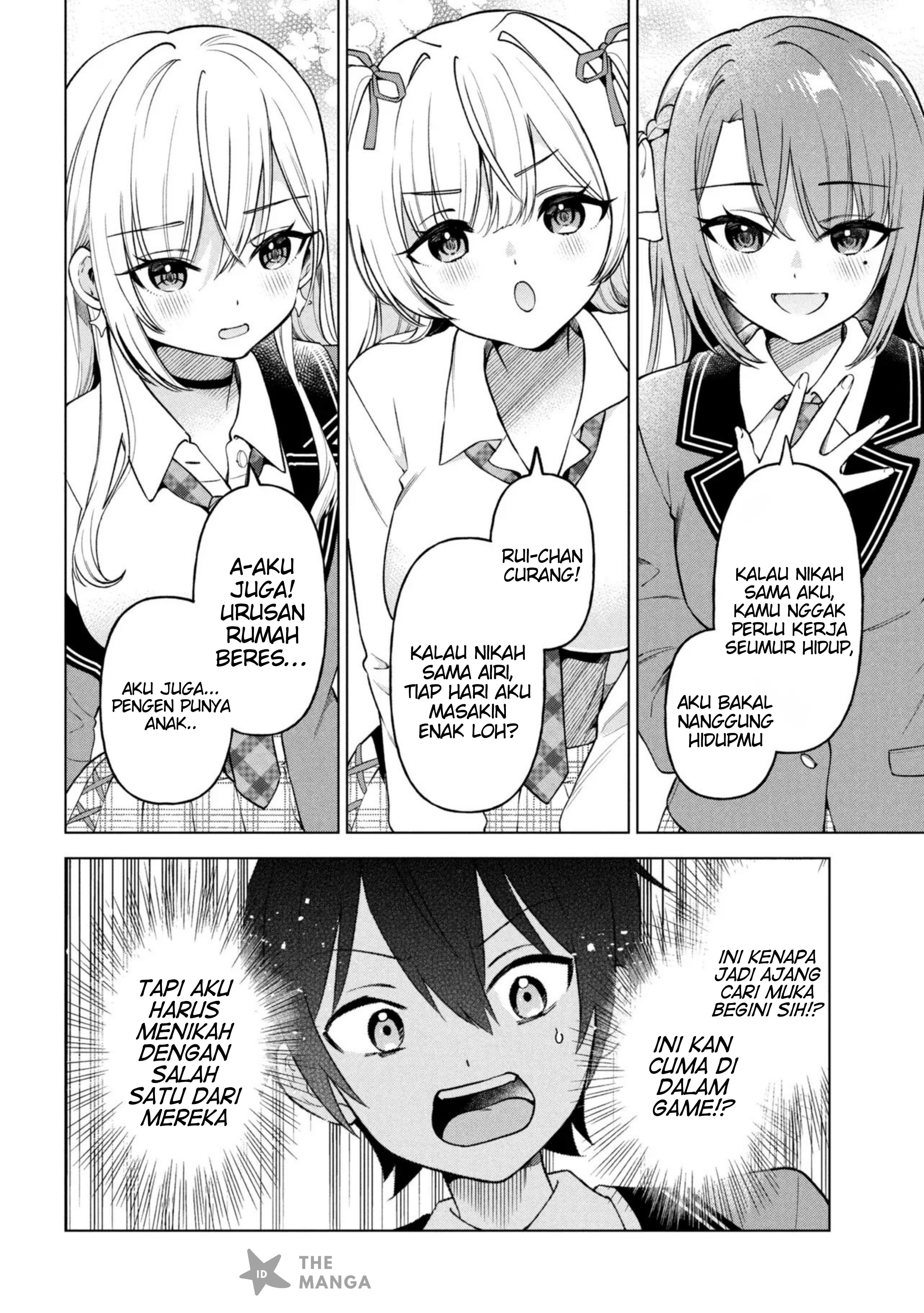Inkya no Ore ga Sekigae de S-kyuu Bishoujo ni Kakomaretara Himitsu no Kankei ga Hajimatta. Chapter 10 - halaman 28