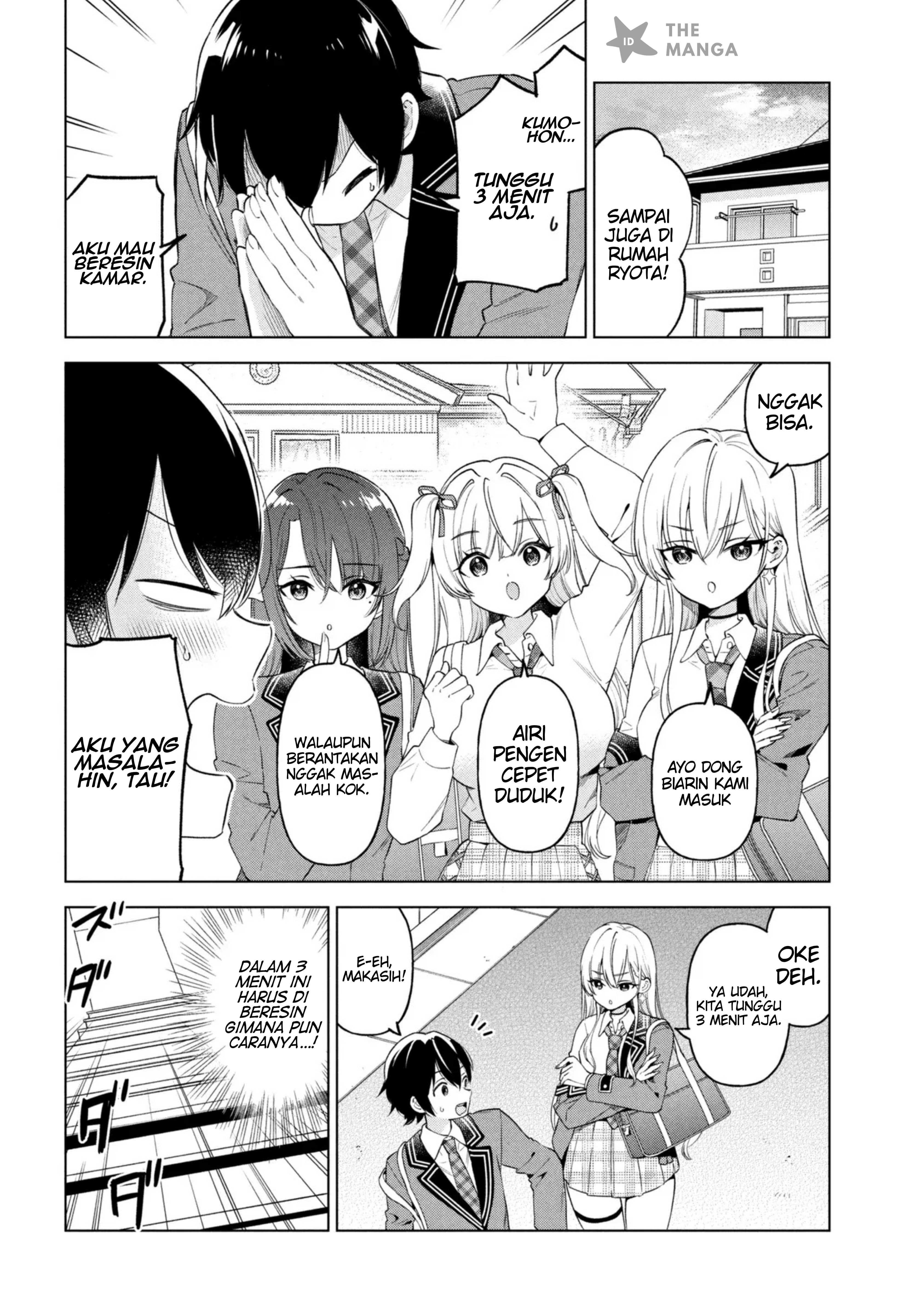 Inkya no Ore ga Sekigae de S-kyuu Bishoujo ni Kakomaretara Himitsu no Kankei ga Hajimatta. Chapter 10 - halaman 4