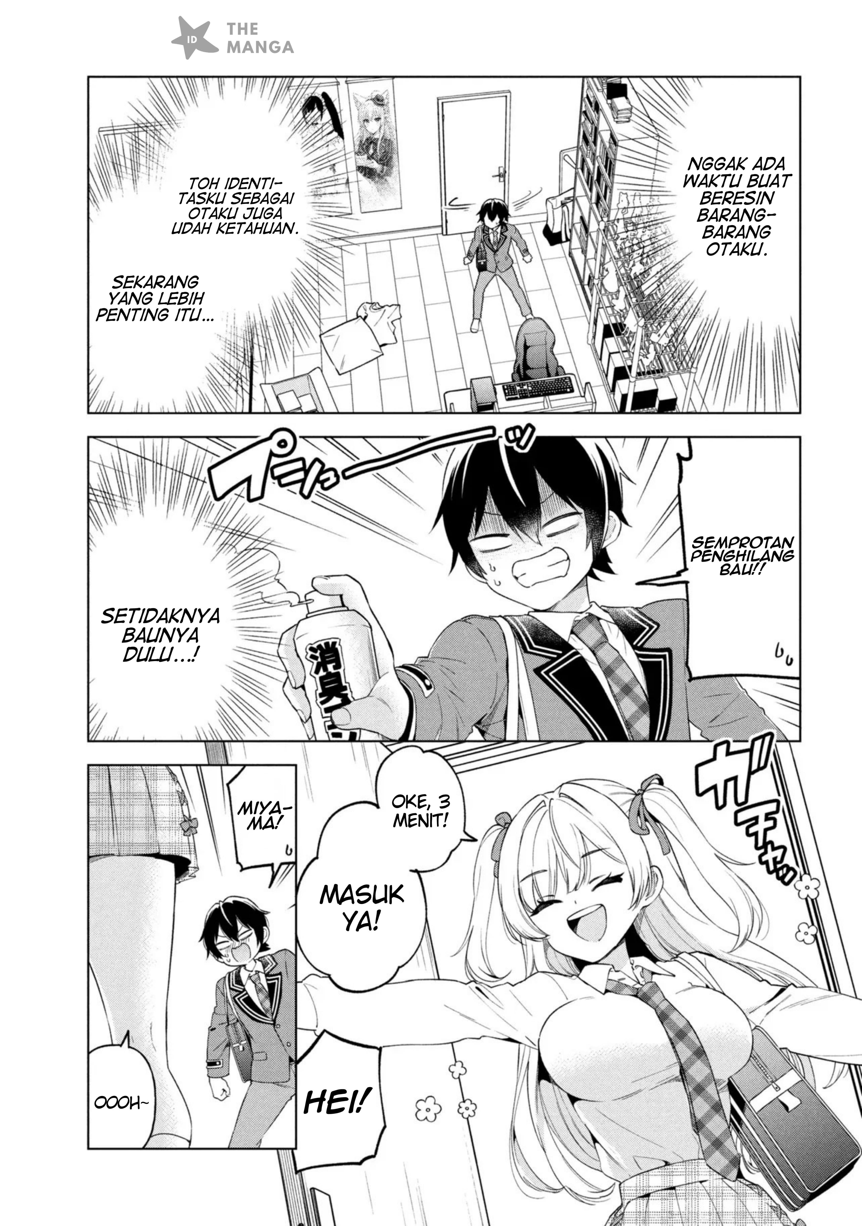 Inkya no Ore ga Sekigae de S-kyuu Bishoujo ni Kakomaretara Himitsu no Kankei ga Hajimatta. Chapter 10 - halaman 5