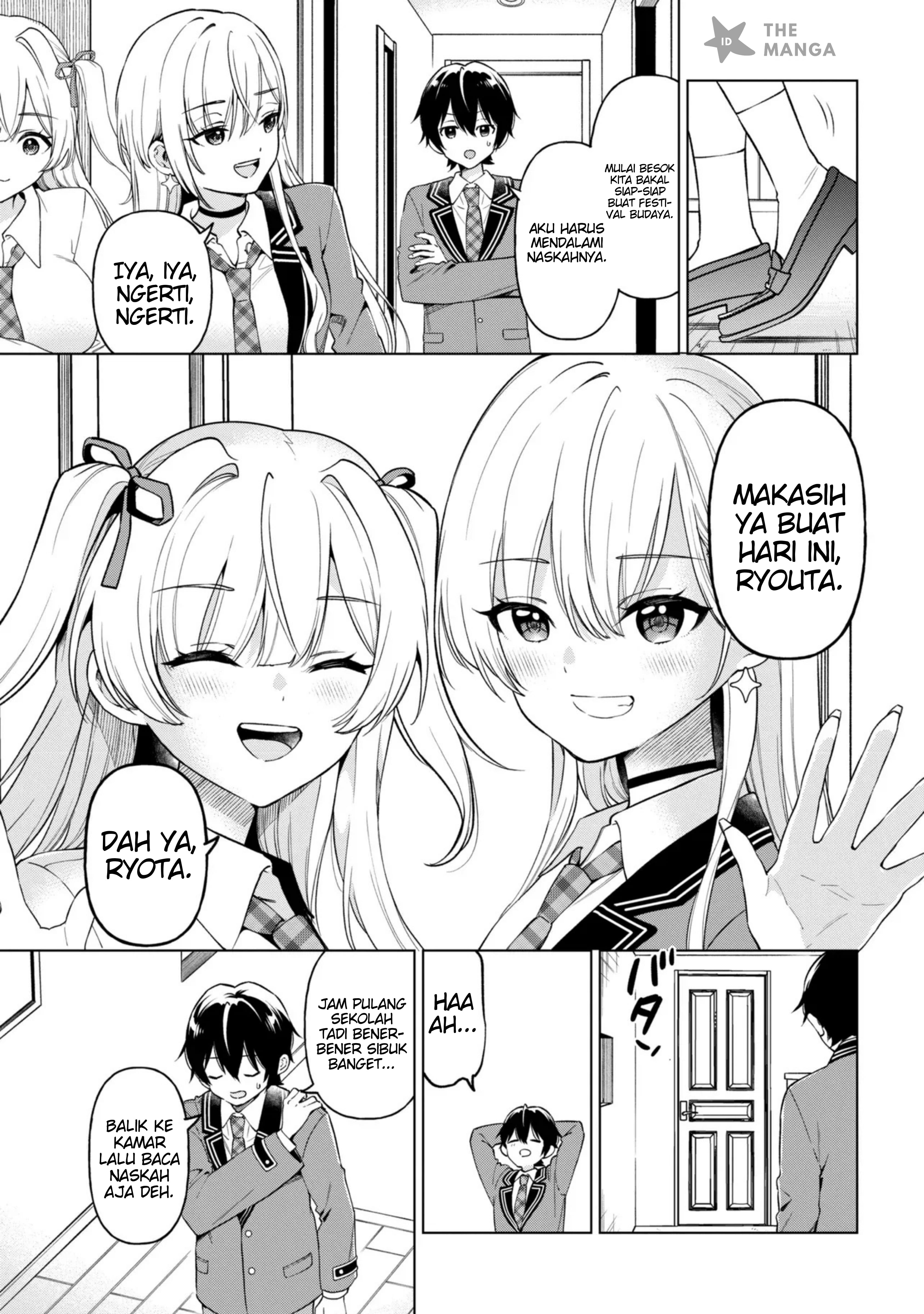 Inkya no Ore ga Sekigae de S-kyuu Bishoujo ni Kakomaretara Himitsu no Kankei ga Hajimatta. Chapter 11 - halaman 12