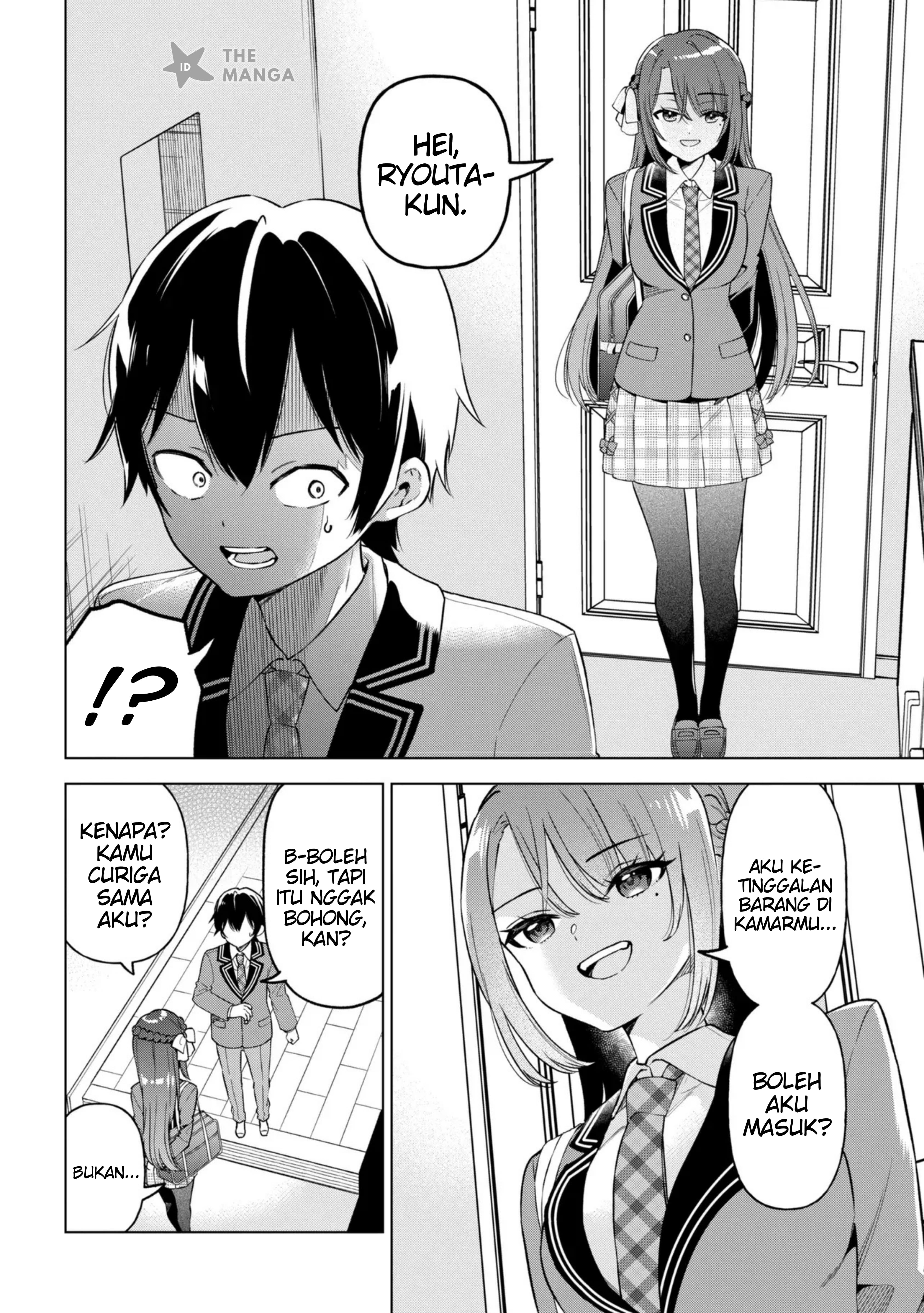Inkya no Ore ga Sekigae de S-kyuu Bishoujo ni Kakomaretara Himitsu no Kankei ga Hajimatta. Chapter 11 - halaman 13