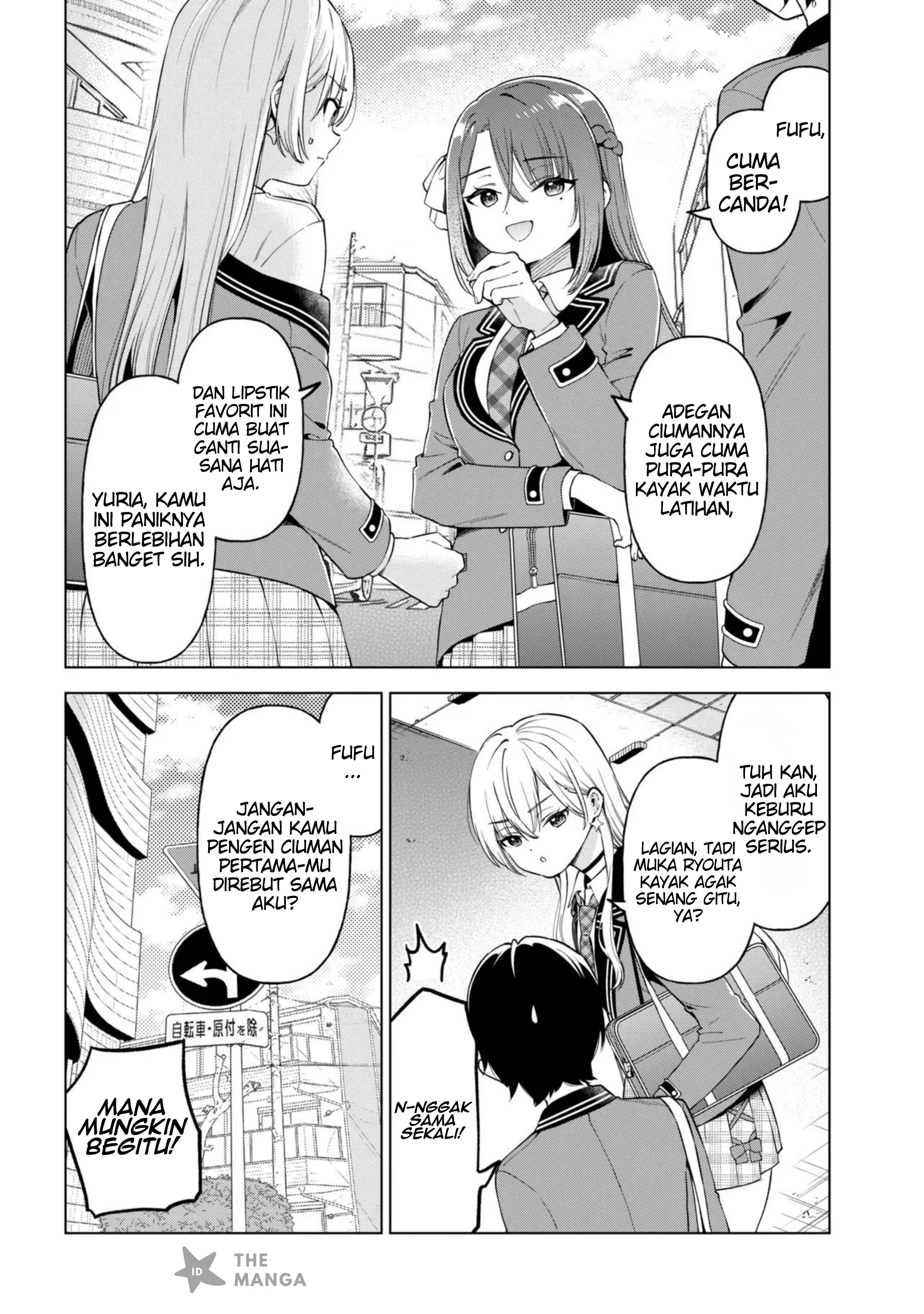 Inkya no Ore ga Sekigae de S-kyuu Bishoujo ni Kakomaretara Himitsu no Kankei ga Hajimatta. Chapter 11 - halaman 17