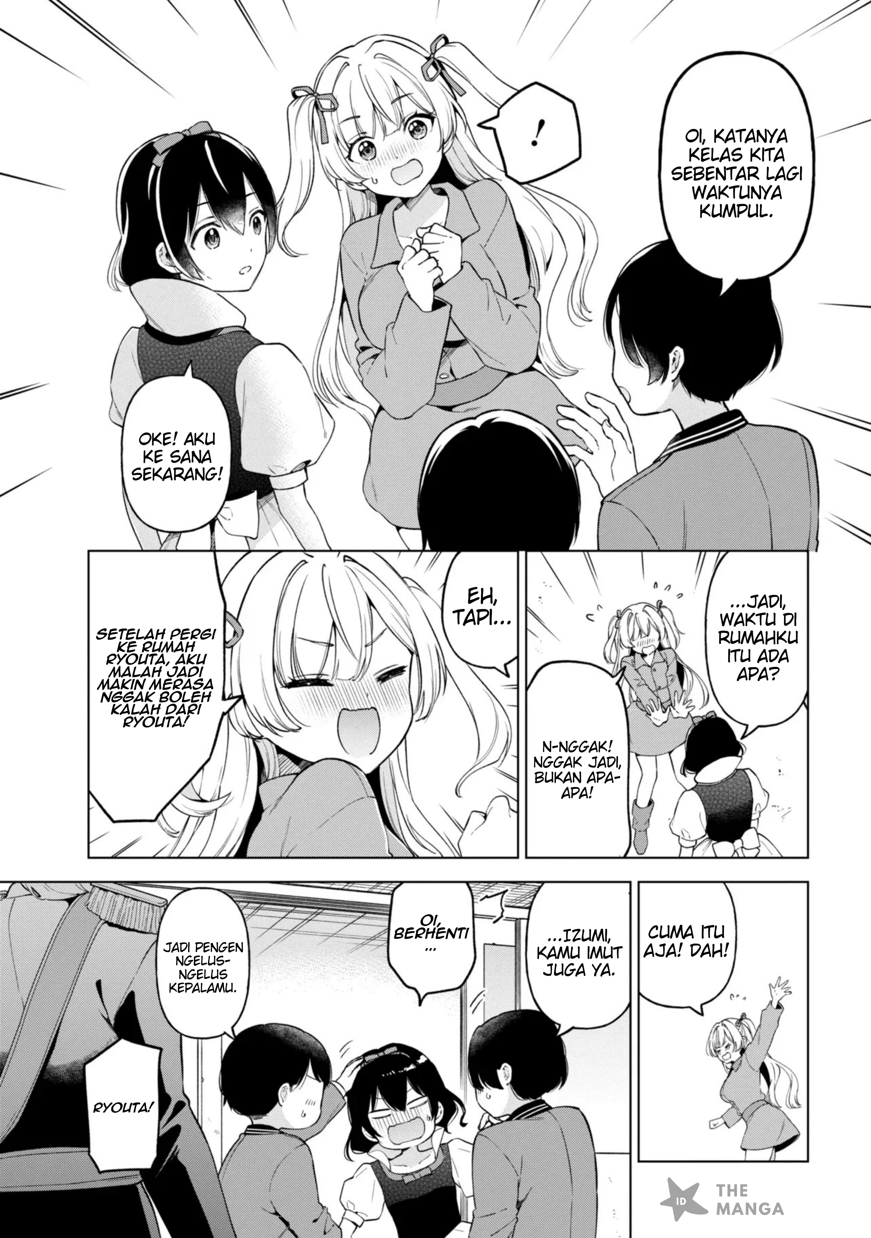 Inkya no Ore ga Sekigae de S-kyuu Bishoujo ni Kakomaretara Himitsu no Kankei ga Hajimatta. Chapter 11 - halaman 26