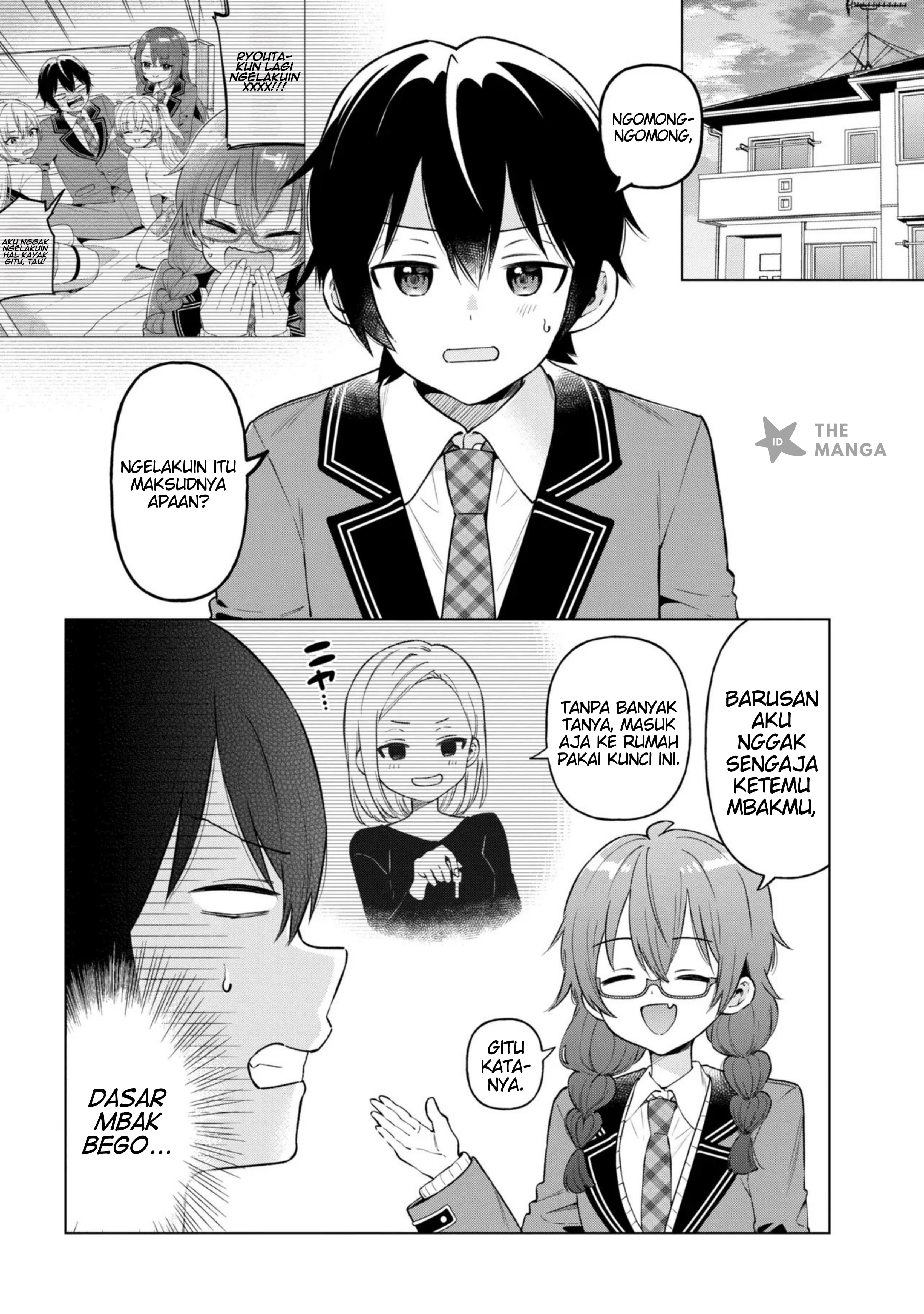 Inkya no Ore ga Sekigae de S-kyuu Bishoujo ni Kakomaretara Himitsu no Kankei ga Hajimatta. Chapter 11 - halaman 3
