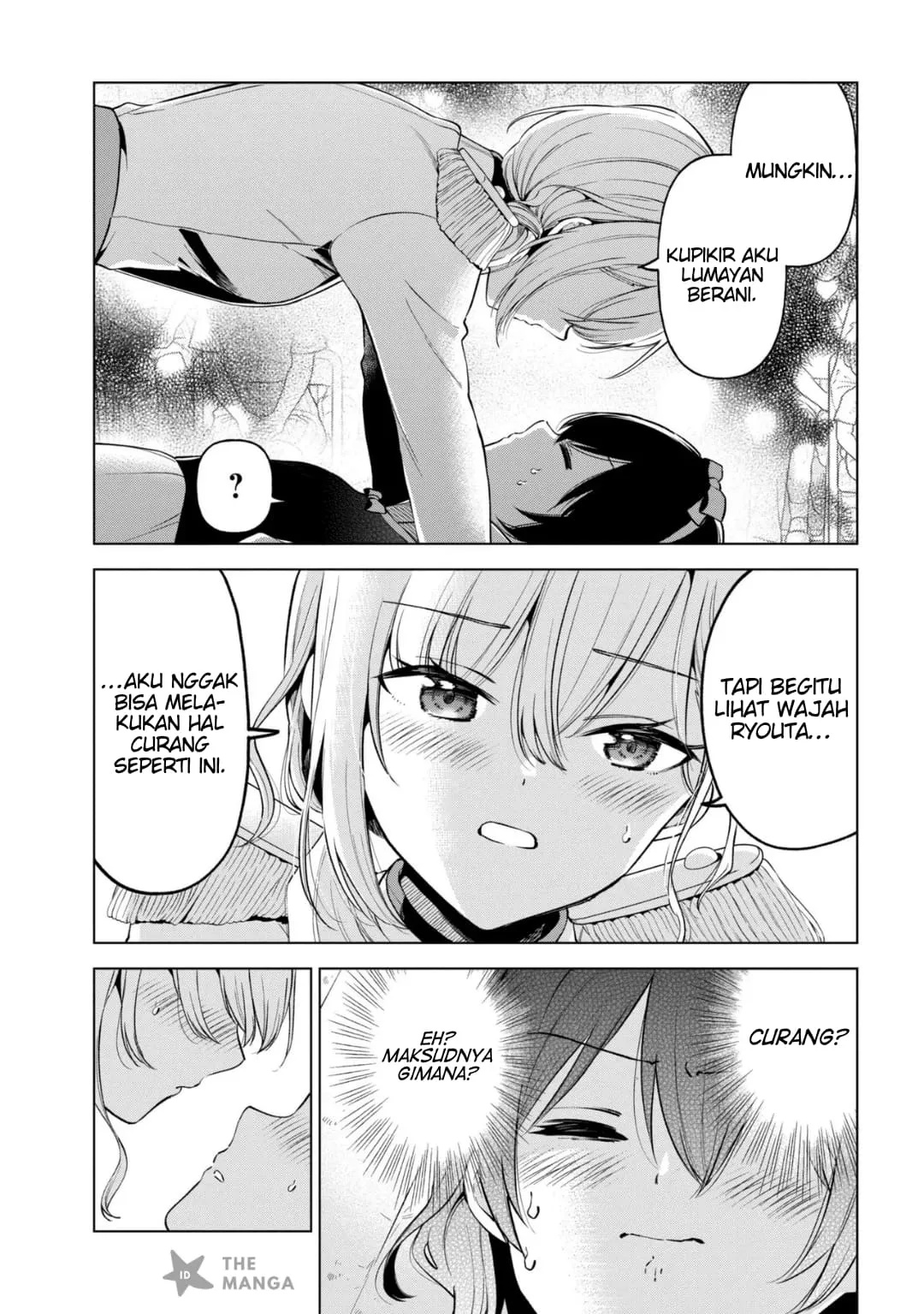Inkya no Ore ga Sekigae de S-kyuu Bishoujo ni Kakomaretara Himitsu no Kankei ga Hajimatta. Chapter 12 - halaman 12