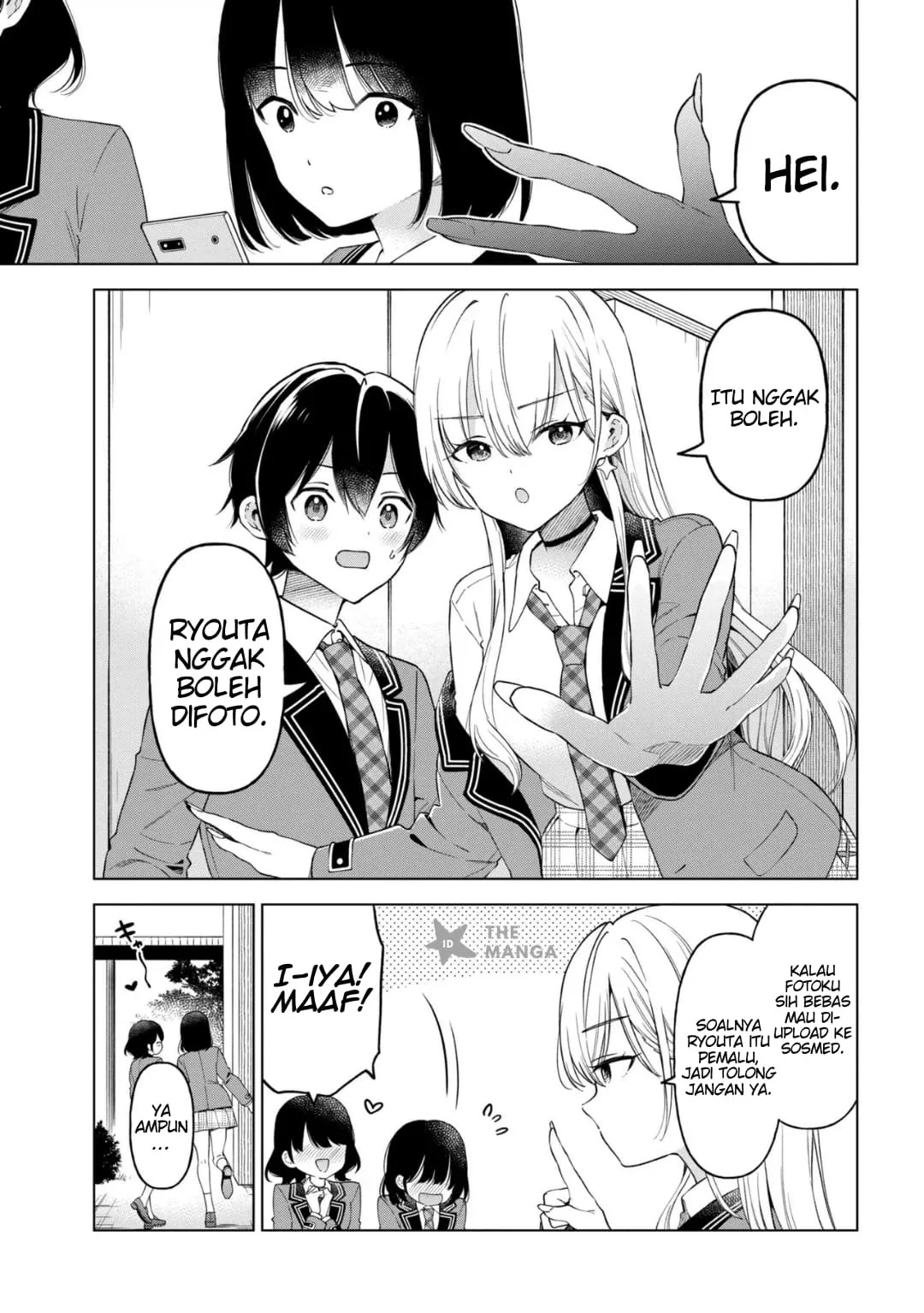 Inkya no Ore ga Sekigae de S-kyuu Bishoujo ni Kakomaretara Himitsu no Kankei ga Hajimatta. Chapter 12 - halaman 20