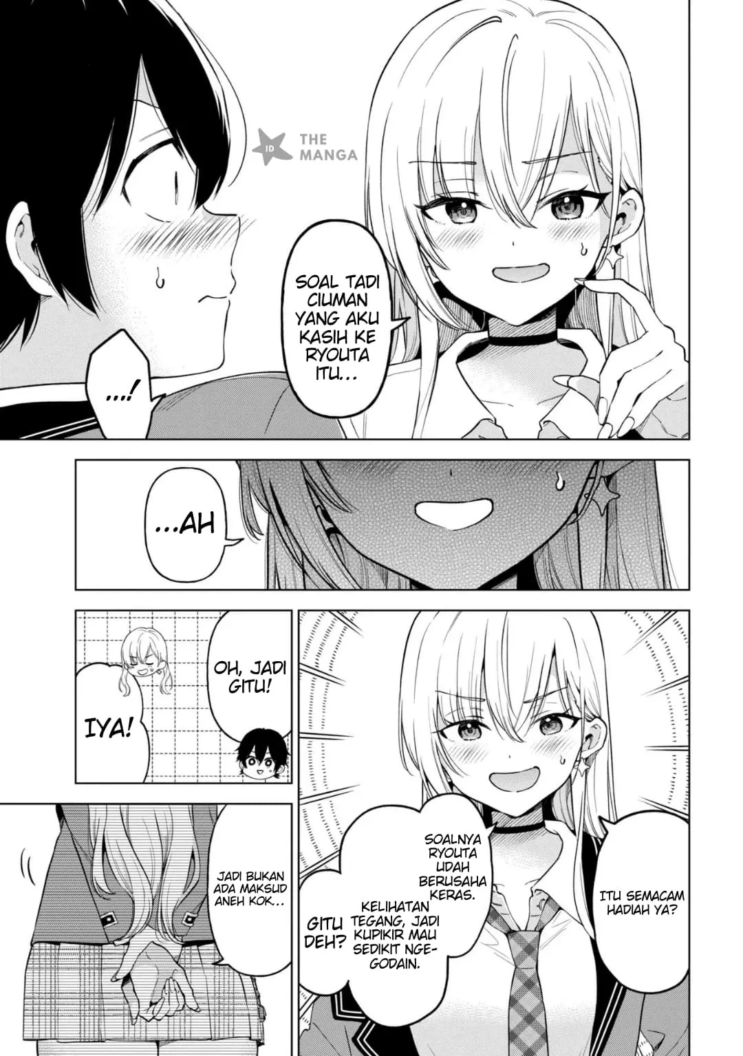 Inkya no Ore ga Sekigae de S-kyuu Bishoujo ni Kakomaretara Himitsu no Kankei ga Hajimatta. Chapter 12 - halaman 22
