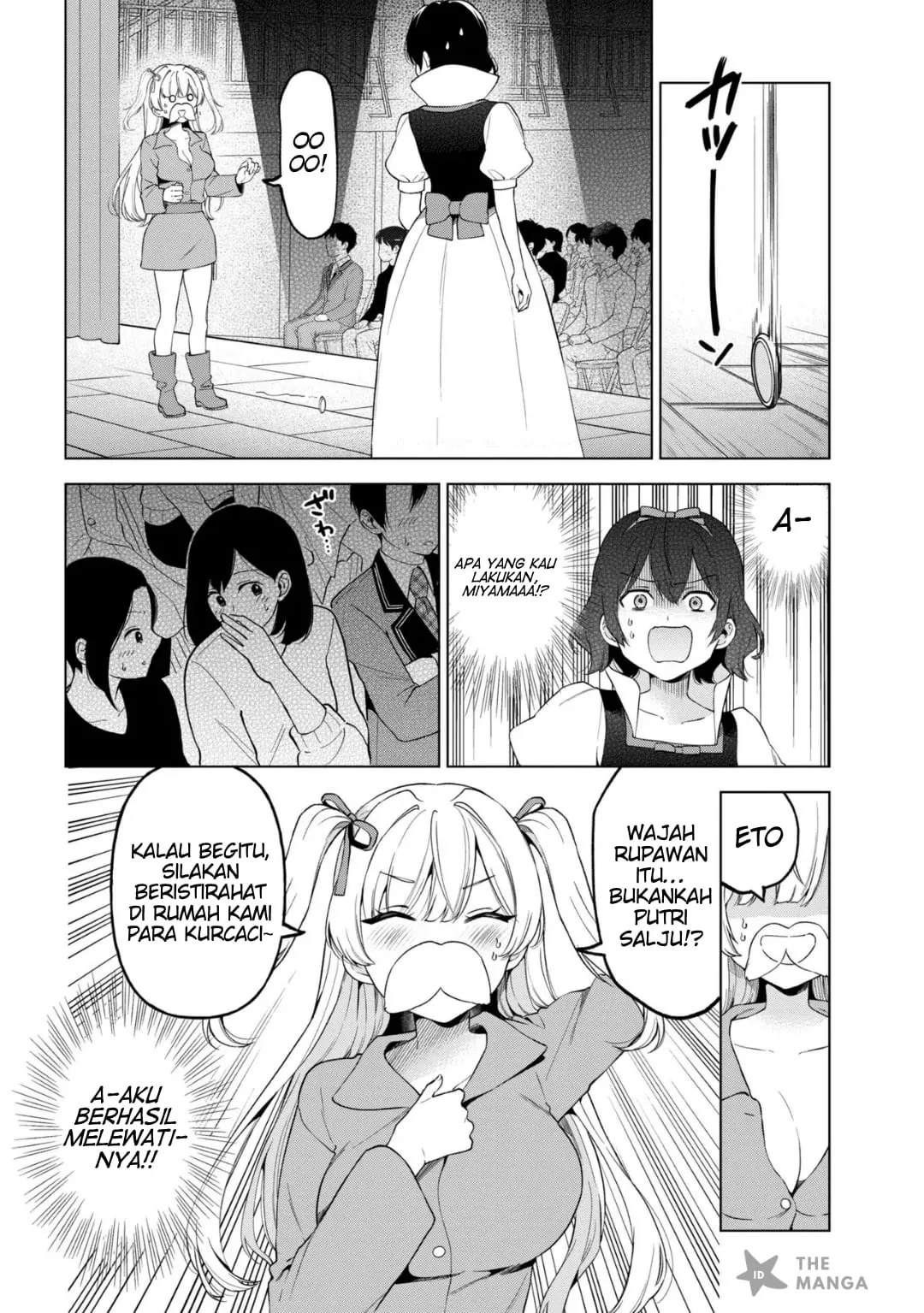 Inkya no Ore ga Sekigae de S-kyuu Bishoujo ni Kakomaretara Himitsu no Kankei ga Hajimatta. Chapter 12 - halaman 33