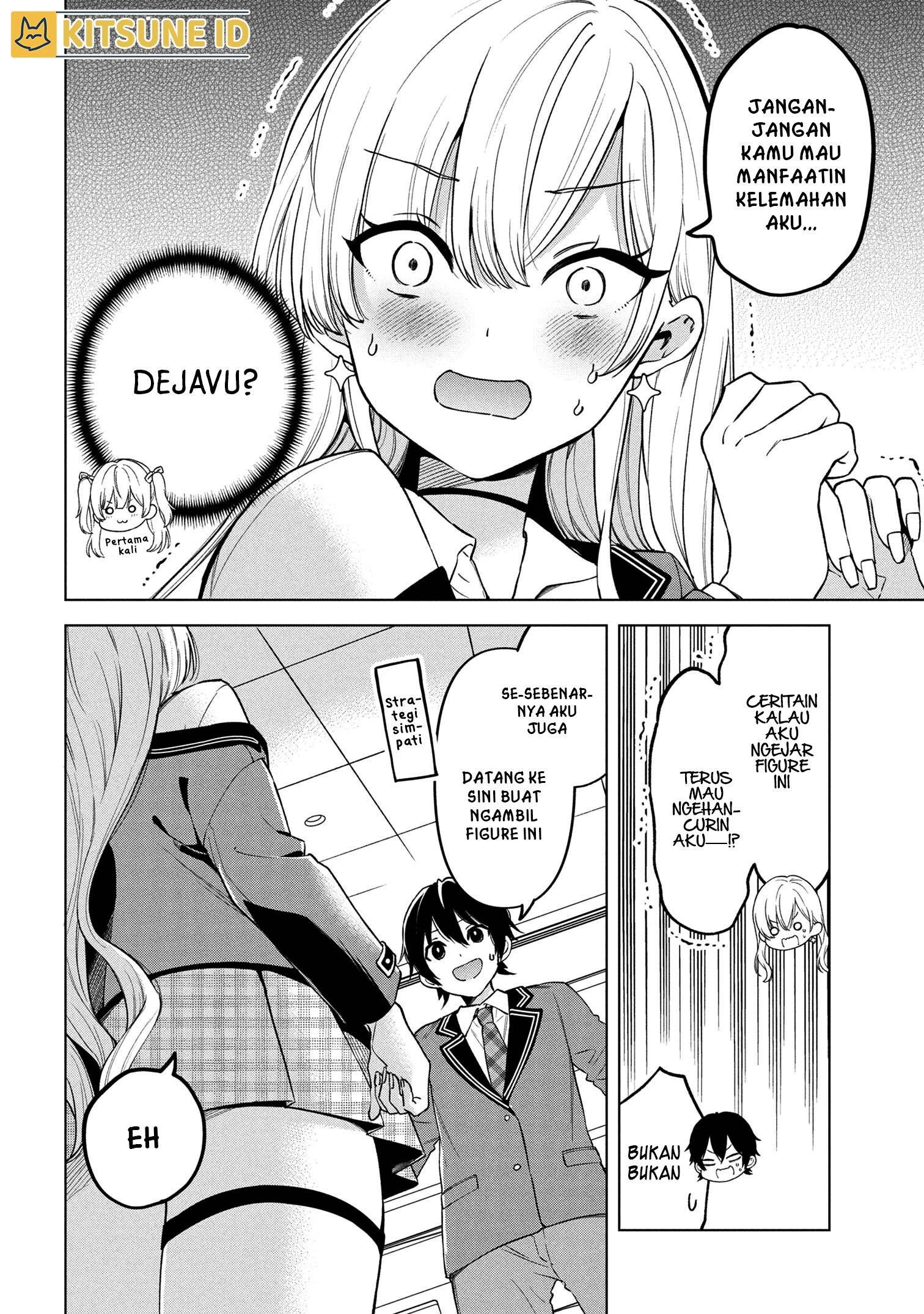 Inkya no Ore ga Sekigae de S-kyuu Bishoujo ni Kakomaretara Himitsu no Kankei ga Hajimatta. Chapter 2 - halaman 13