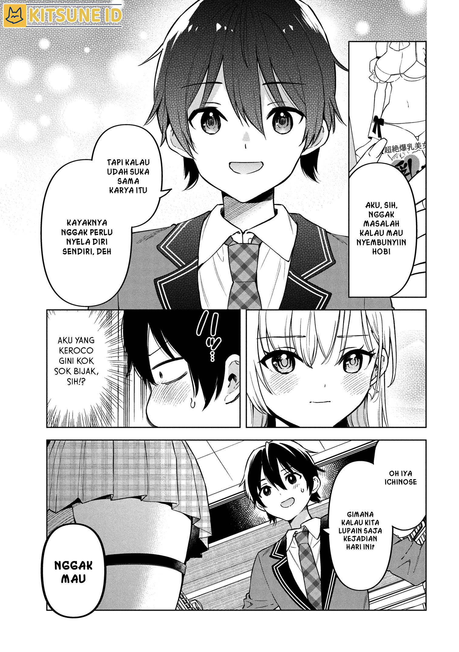 Inkya no Ore ga Sekigae de S-kyuu Bishoujo ni Kakomaretara Himitsu no Kankei ga Hajimatta. Chapter 2 - halaman 22