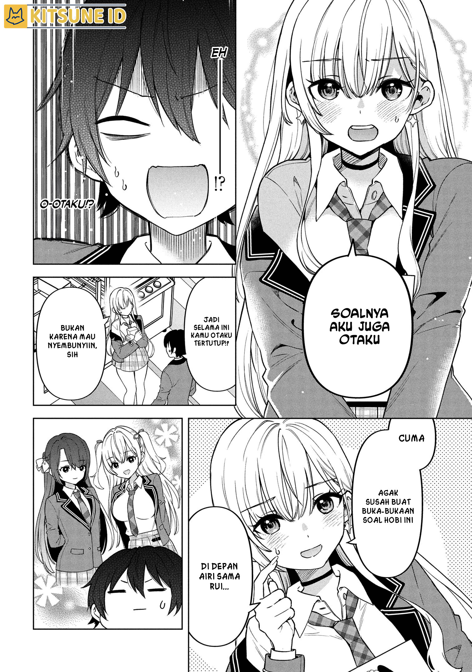 Inkya no Ore ga Sekigae de S-kyuu Bishoujo ni Kakomaretara Himitsu no Kankei ga Hajimatta. Chapter 2 - halaman 23