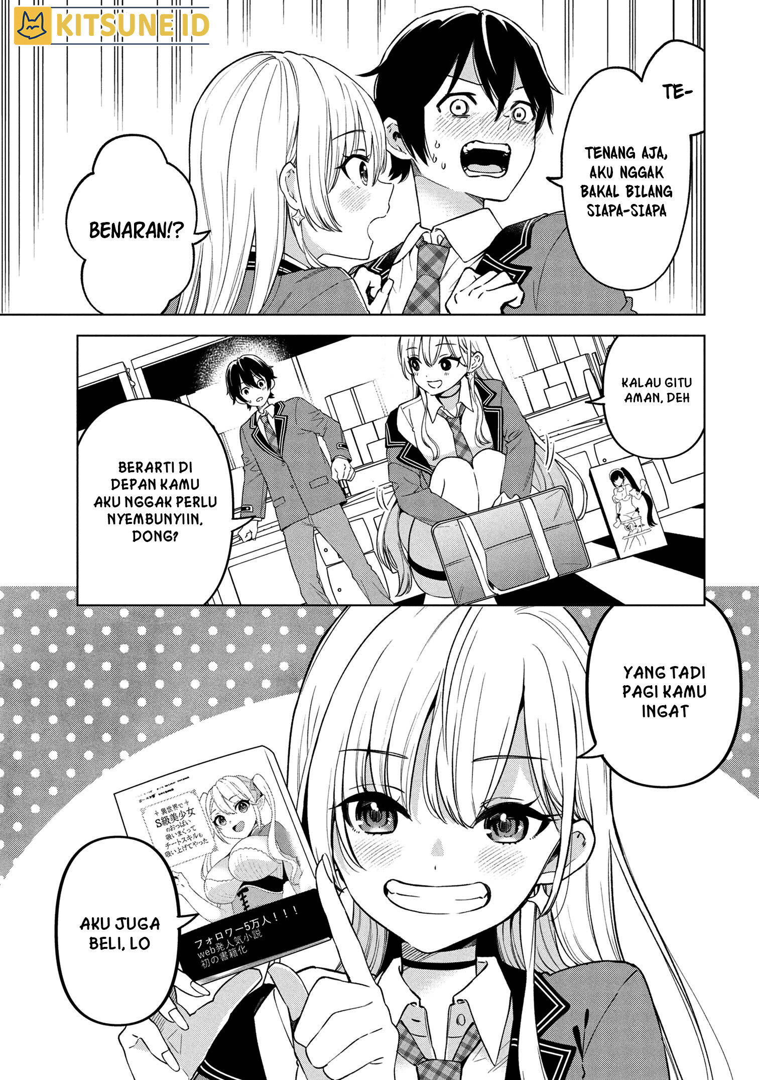 Inkya no Ore ga Sekigae de S-kyuu Bishoujo ni Kakomaretara Himitsu no Kankei ga Hajimatta. Chapter 2 - halaman 26
