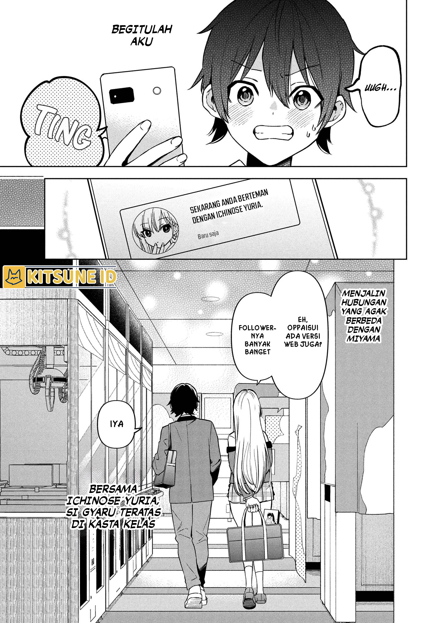 Inkya no Ore ga Sekigae de S-kyuu Bishoujo ni Kakomaretara Himitsu no Kankei ga Hajimatta. Chapter 2 - halaman 30
