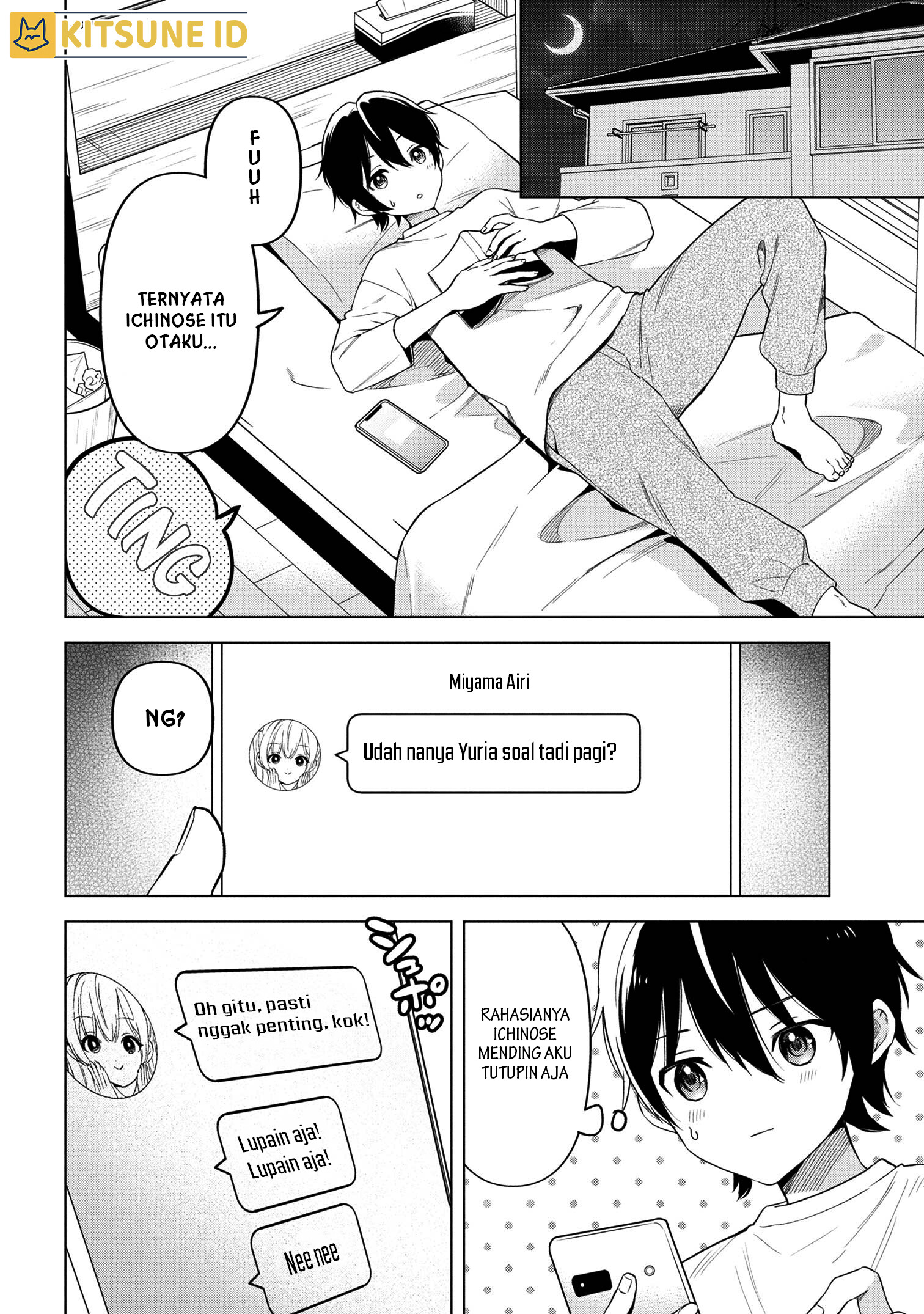 Inkya no Ore ga Sekigae de S-kyuu Bishoujo ni Kakomaretara Himitsu no Kankei ga Hajimatta. Chapter 2 - halaman 31