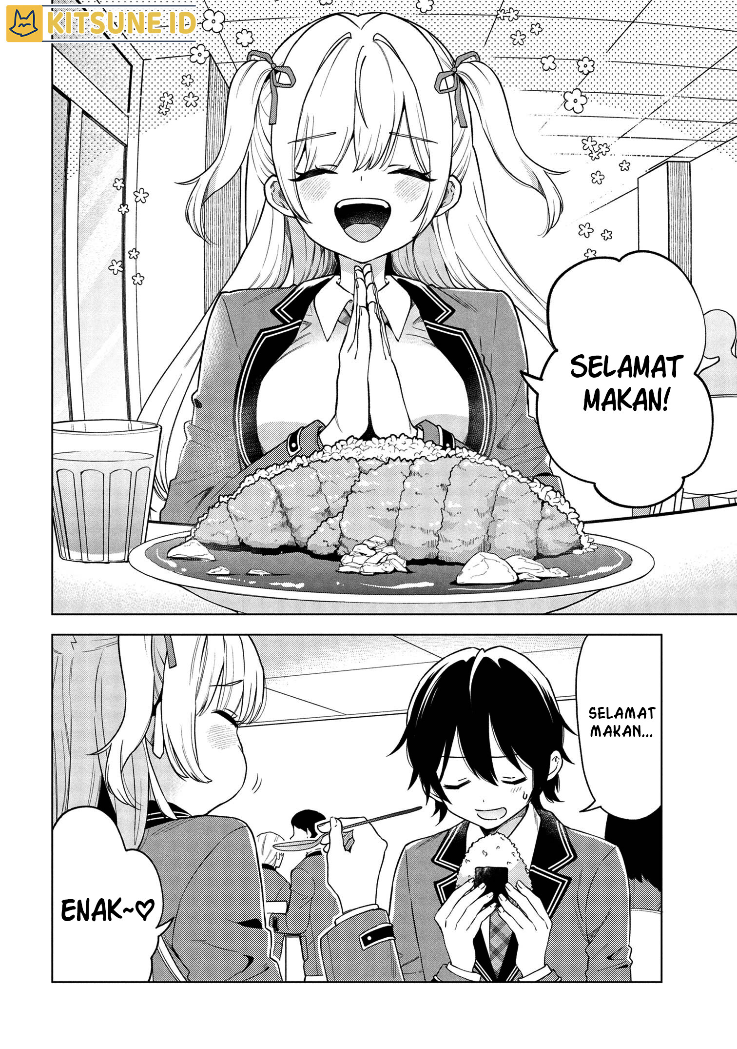 Inkya no Ore ga Sekigae de S-kyuu Bishoujo ni Kakomaretara Himitsu no Kankei ga Hajimatta. Chapter 2 - halaman 5