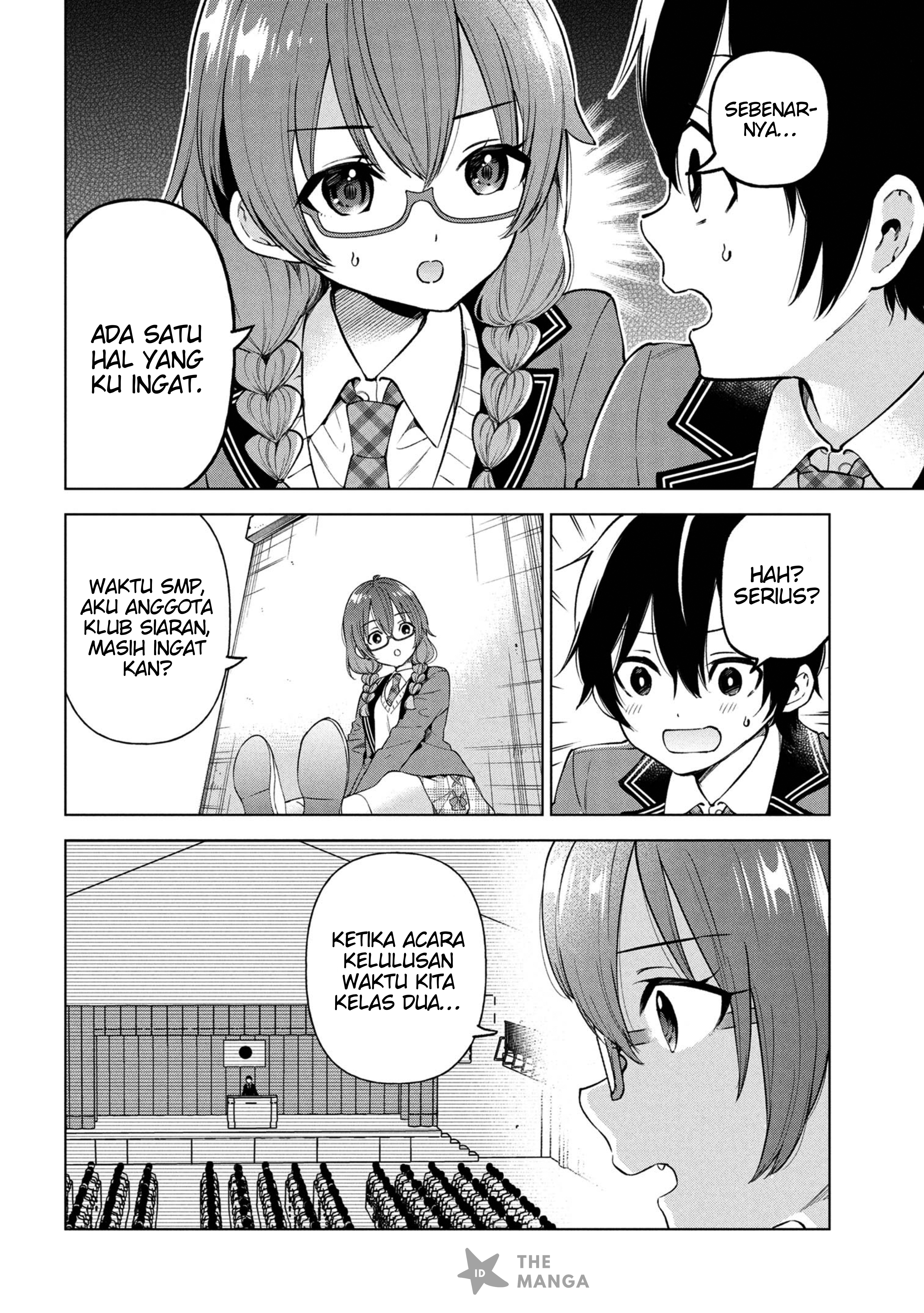 Inkya no Ore ga Sekigae de S-kyuu Bishoujo ni Kakomaretara Himitsu no Kankei ga Hajimatta. Chapter 4 - halaman 11