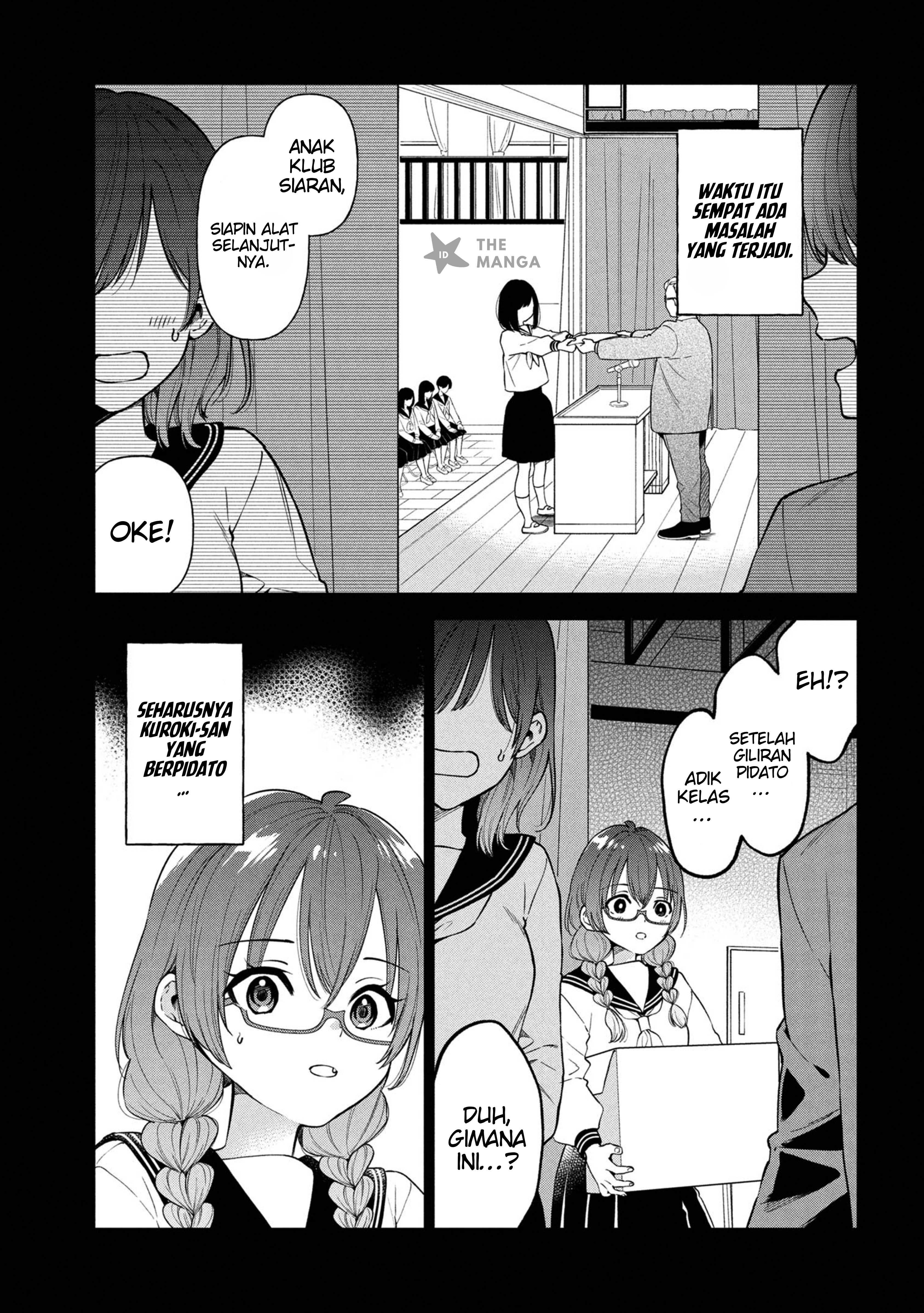 Inkya no Ore ga Sekigae de S-kyuu Bishoujo ni Kakomaretara Himitsu no Kankei ga Hajimatta. Chapter 4 - halaman 12