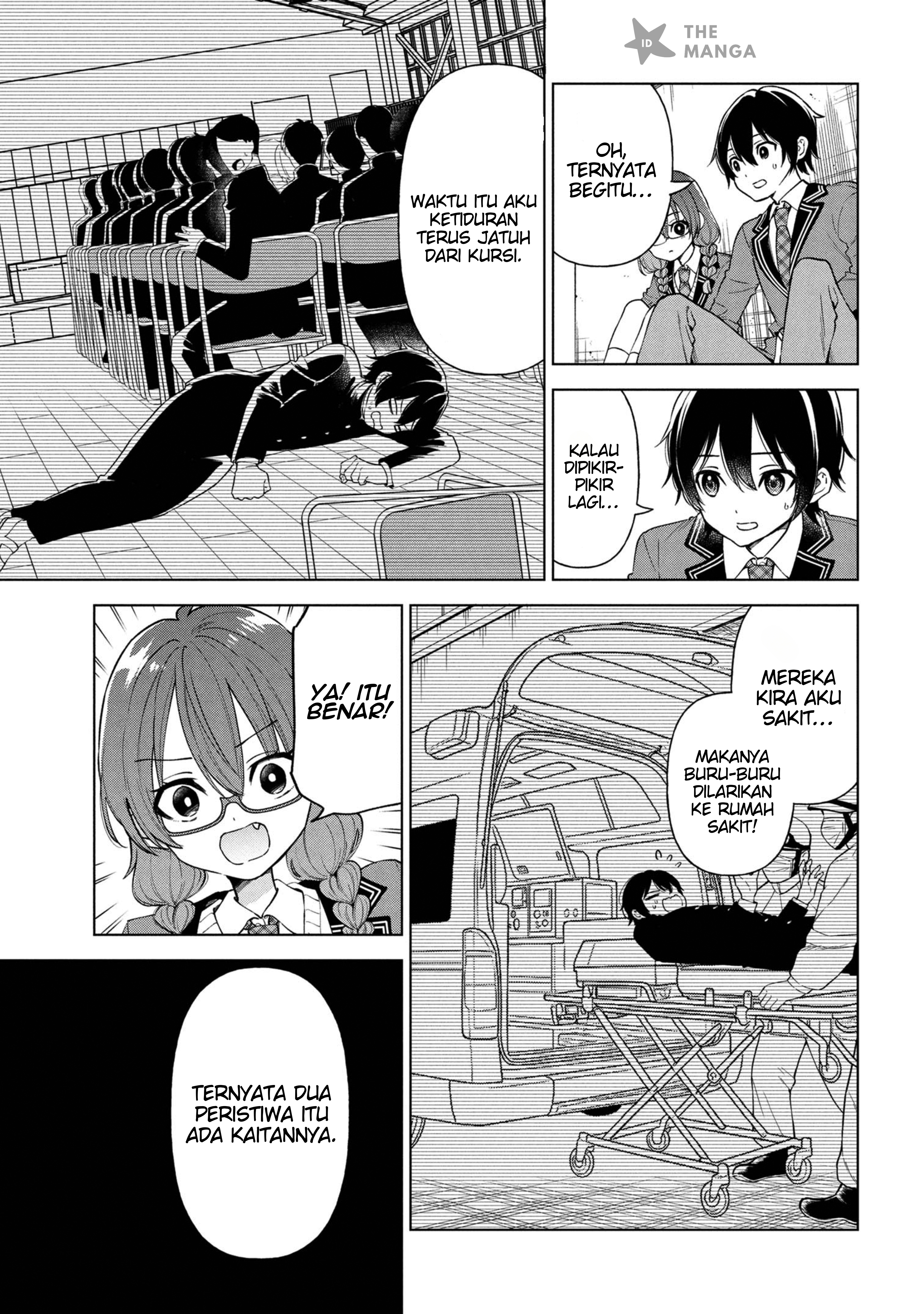 Inkya no Ore ga Sekigae de S-kyuu Bishoujo ni Kakomaretara Himitsu no Kankei ga Hajimatta. Chapter 4 - halaman 14