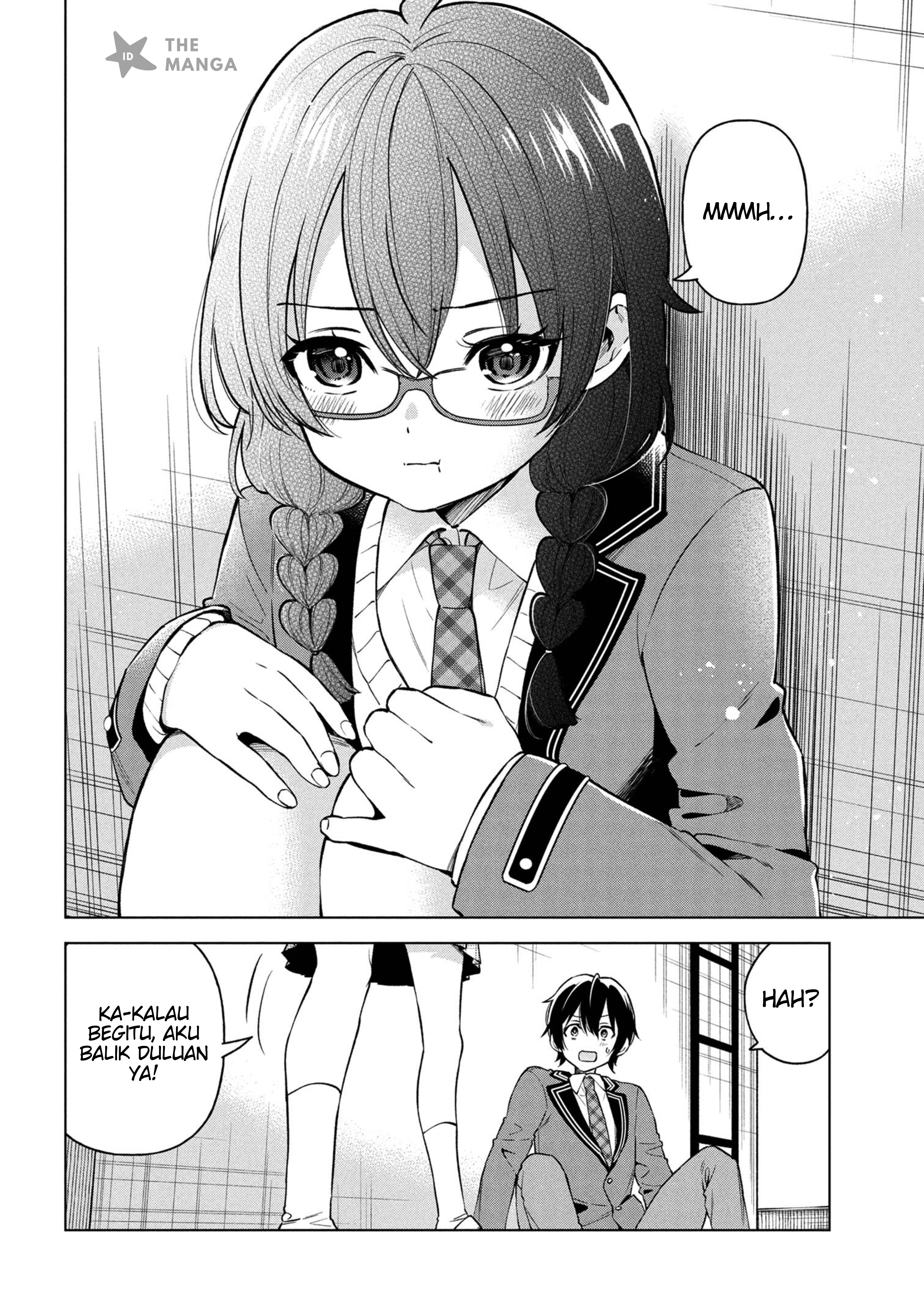 Inkya no Ore ga Sekigae de S-kyuu Bishoujo ni Kakomaretara Himitsu no Kankei ga Hajimatta. Chapter 4 - halaman 21