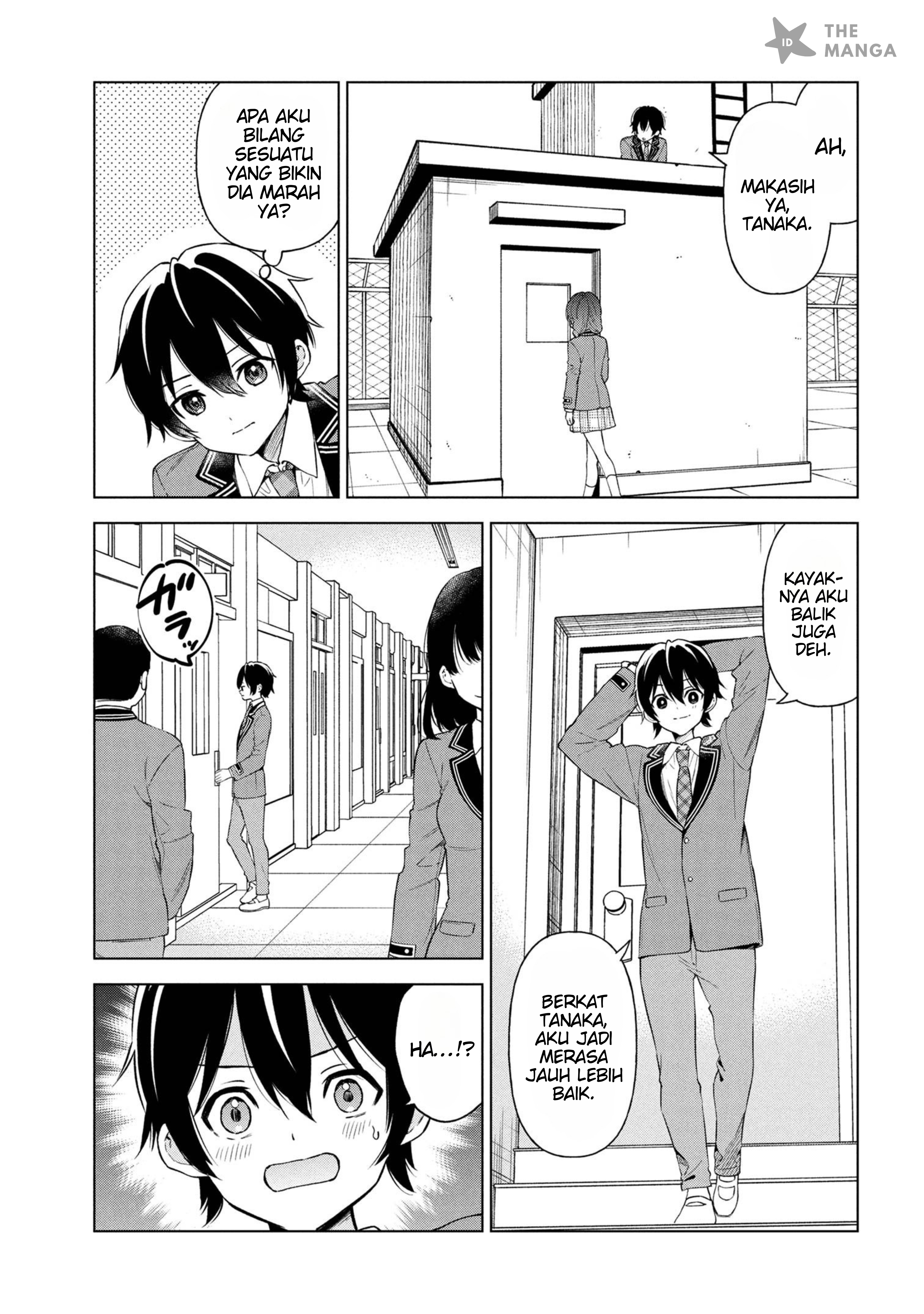 Inkya no Ore ga Sekigae de S-kyuu Bishoujo ni Kakomaretara Himitsu no Kankei ga Hajimatta. Chapter 4 - halaman 22