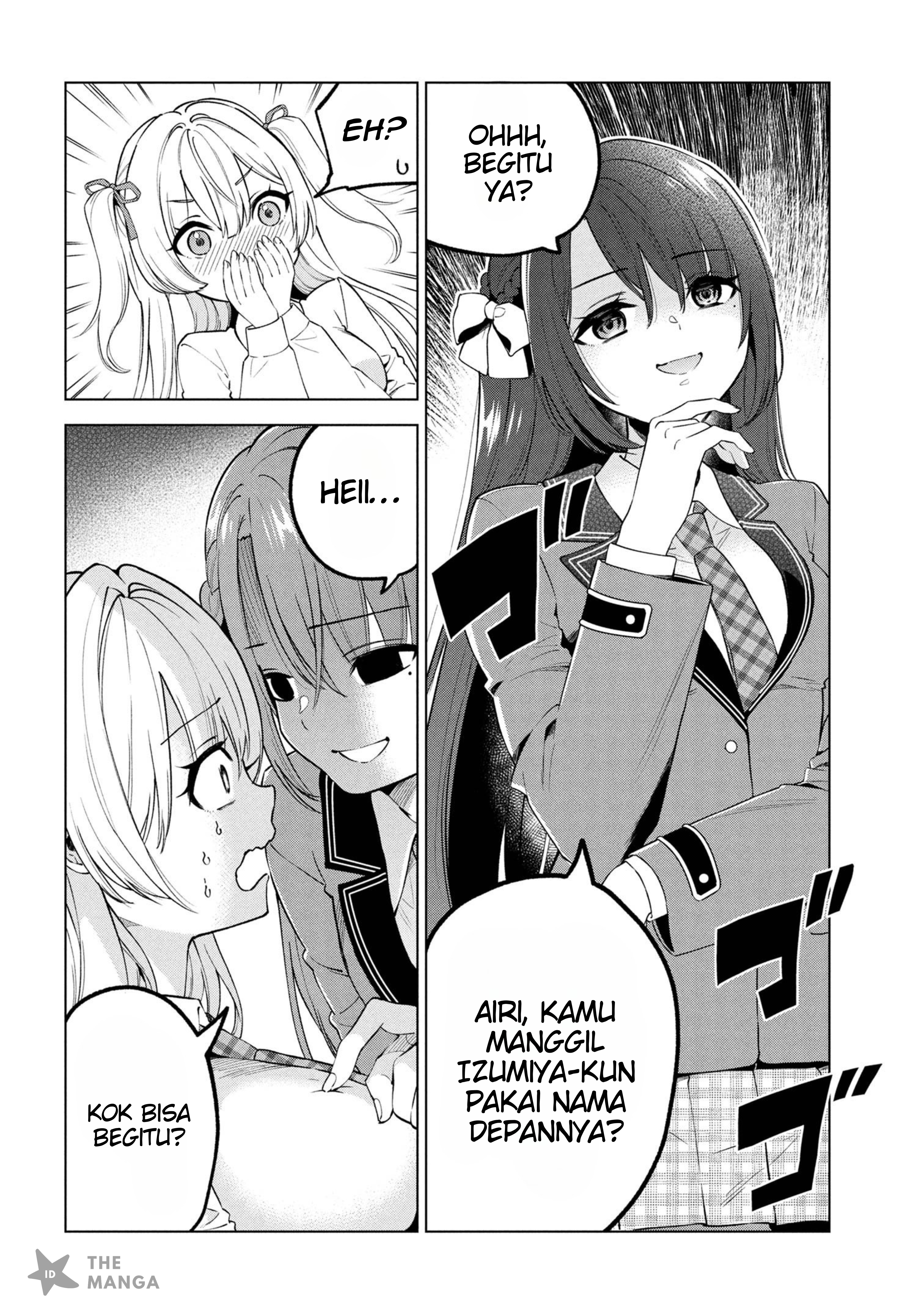 Inkya no Ore ga Sekigae de S-kyuu Bishoujo ni Kakomaretara Himitsu no Kankei ga Hajimatta. Chapter 4 - halaman 25