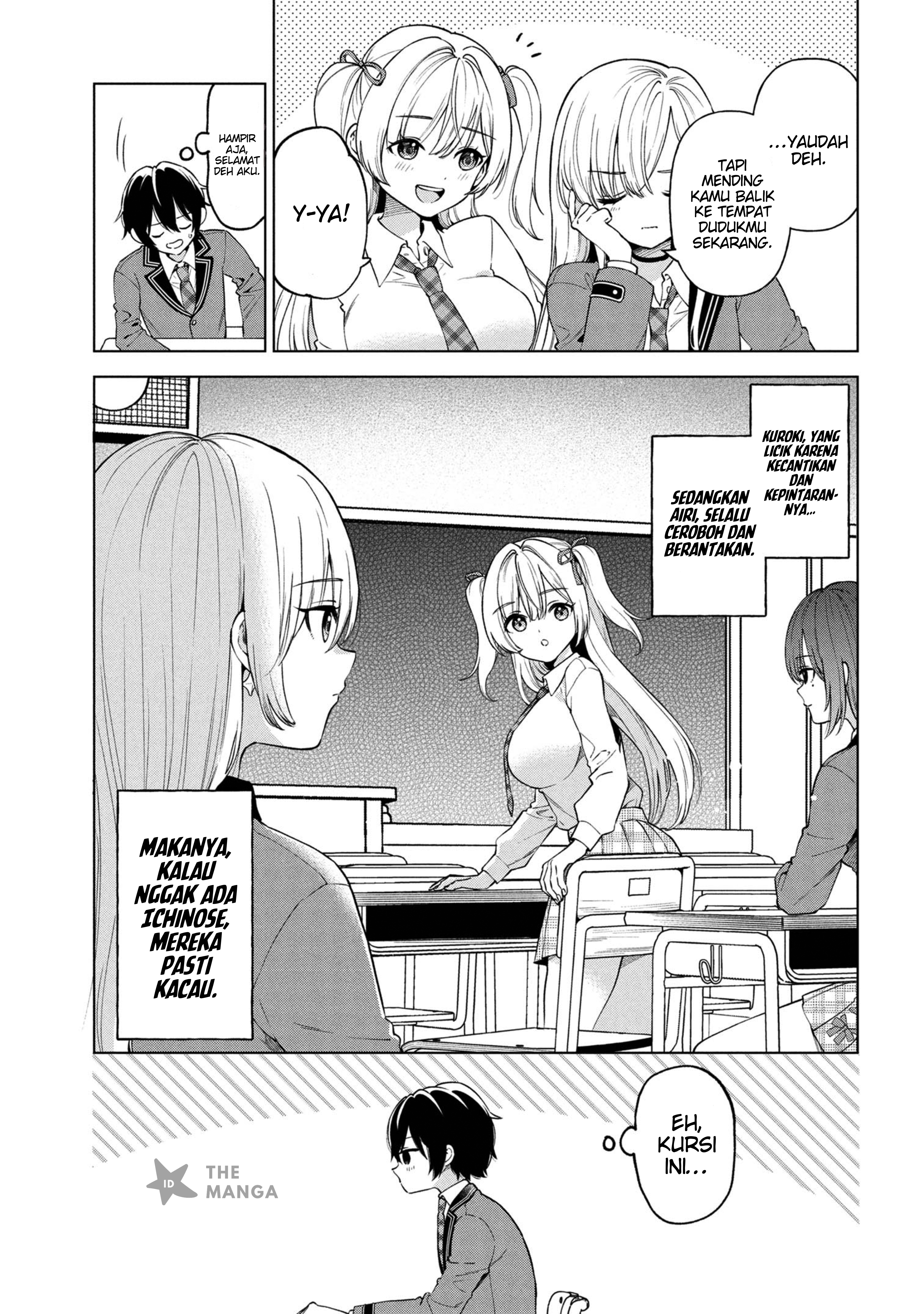 Inkya no Ore ga Sekigae de S-kyuu Bishoujo ni Kakomaretara Himitsu no Kankei ga Hajimatta. Chapter 4 - halaman 28