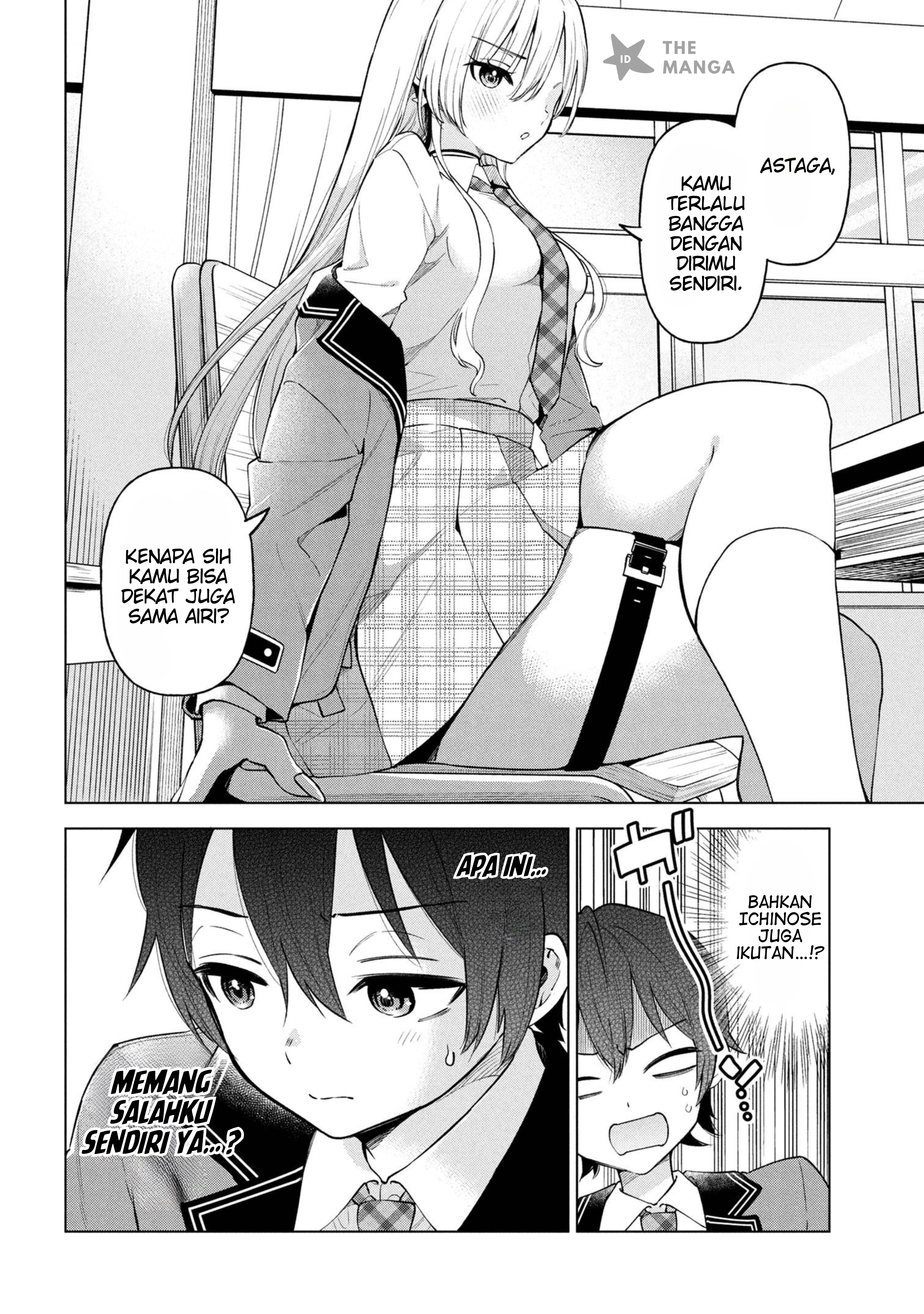 Inkya no Ore ga Sekigae de S-kyuu Bishoujo ni Kakomaretara Himitsu no Kankei ga Hajimatta. Chapter 4 - halaman 31